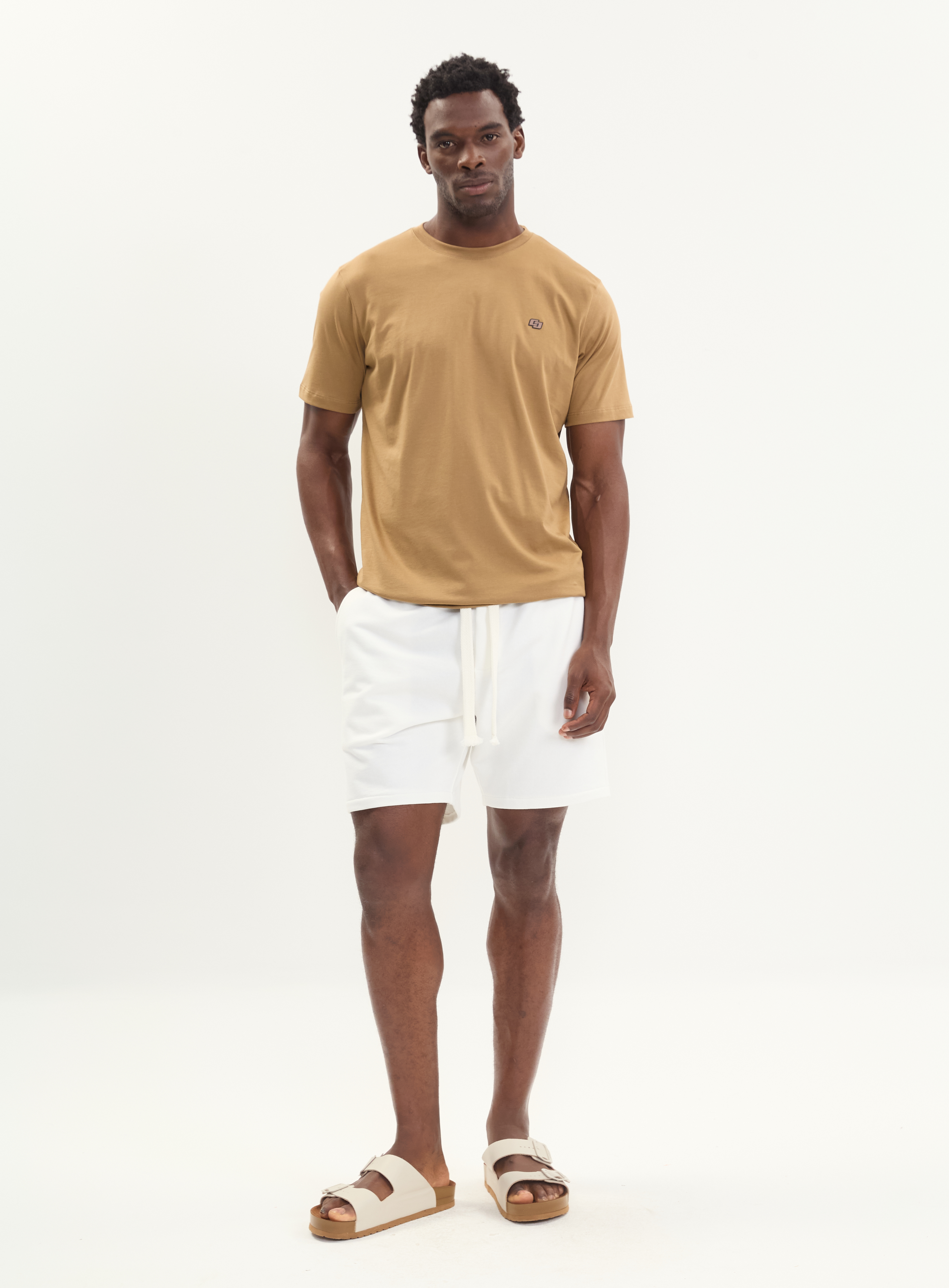 CAMISETA COLCCI GG MARROM PREBIA