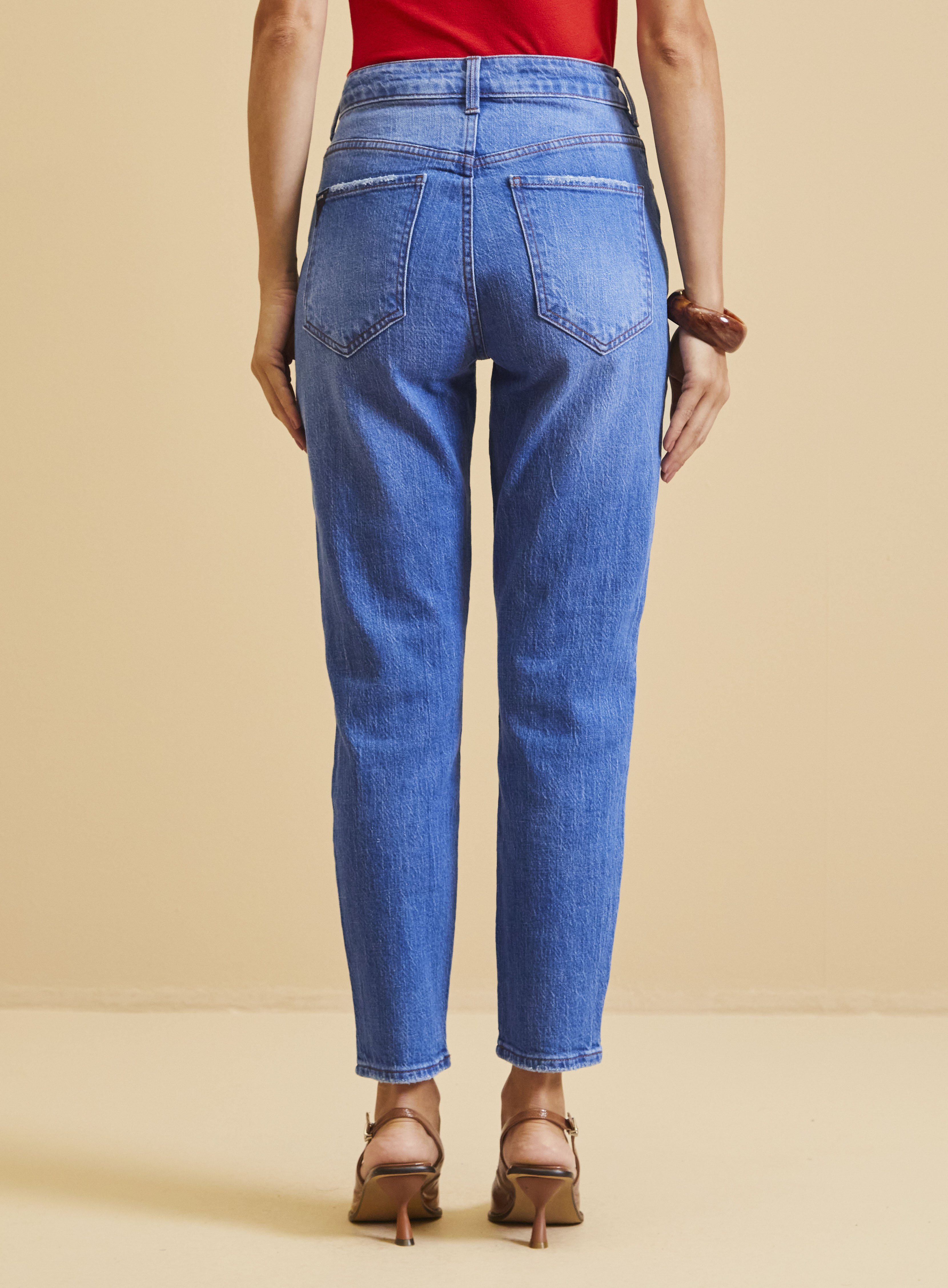 CALÇA JEANS LOLA STRETCH 38 INDIGO