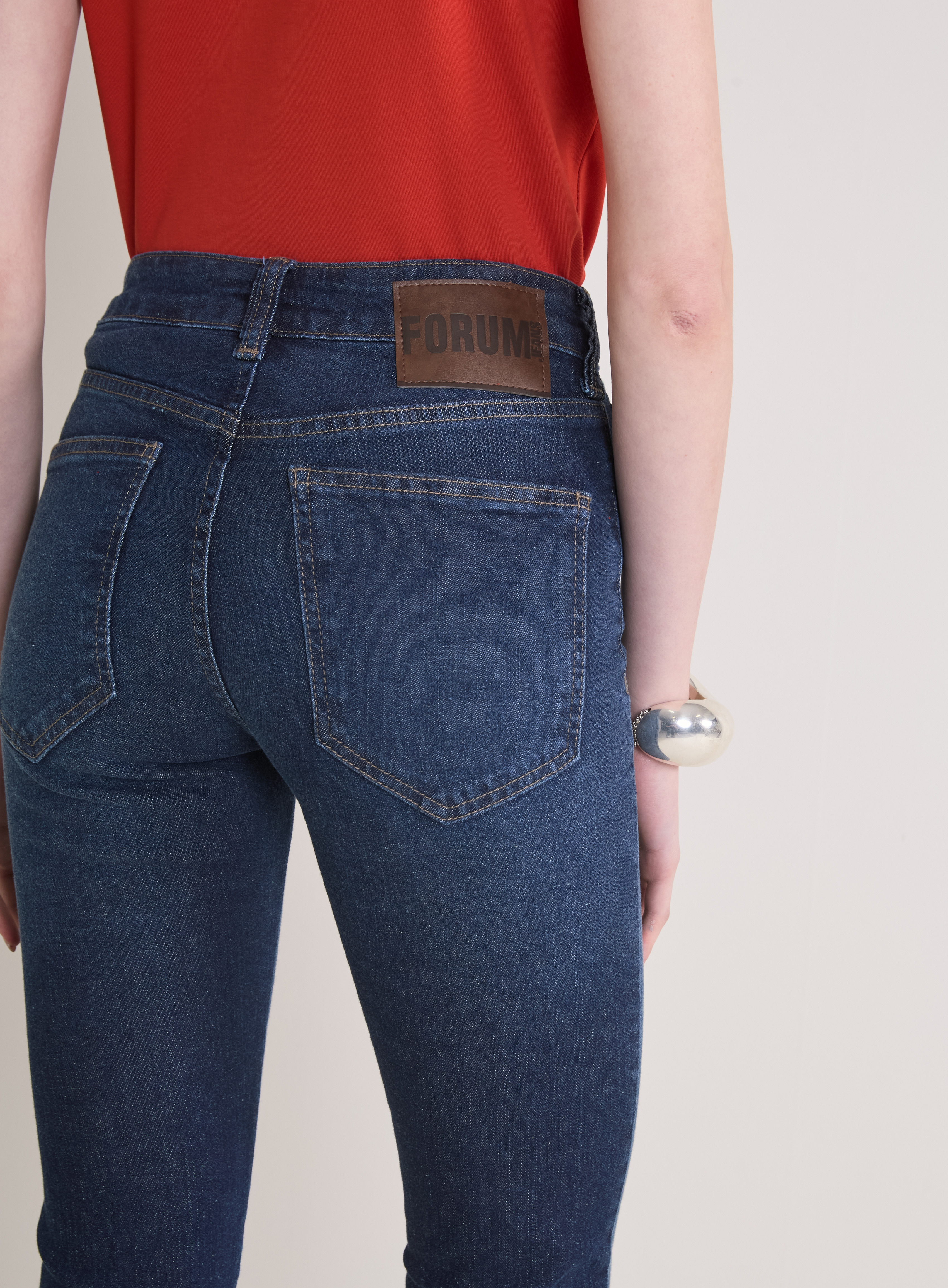 CALÇA JEANS MARISA 2 SLIM 38 INDIGO