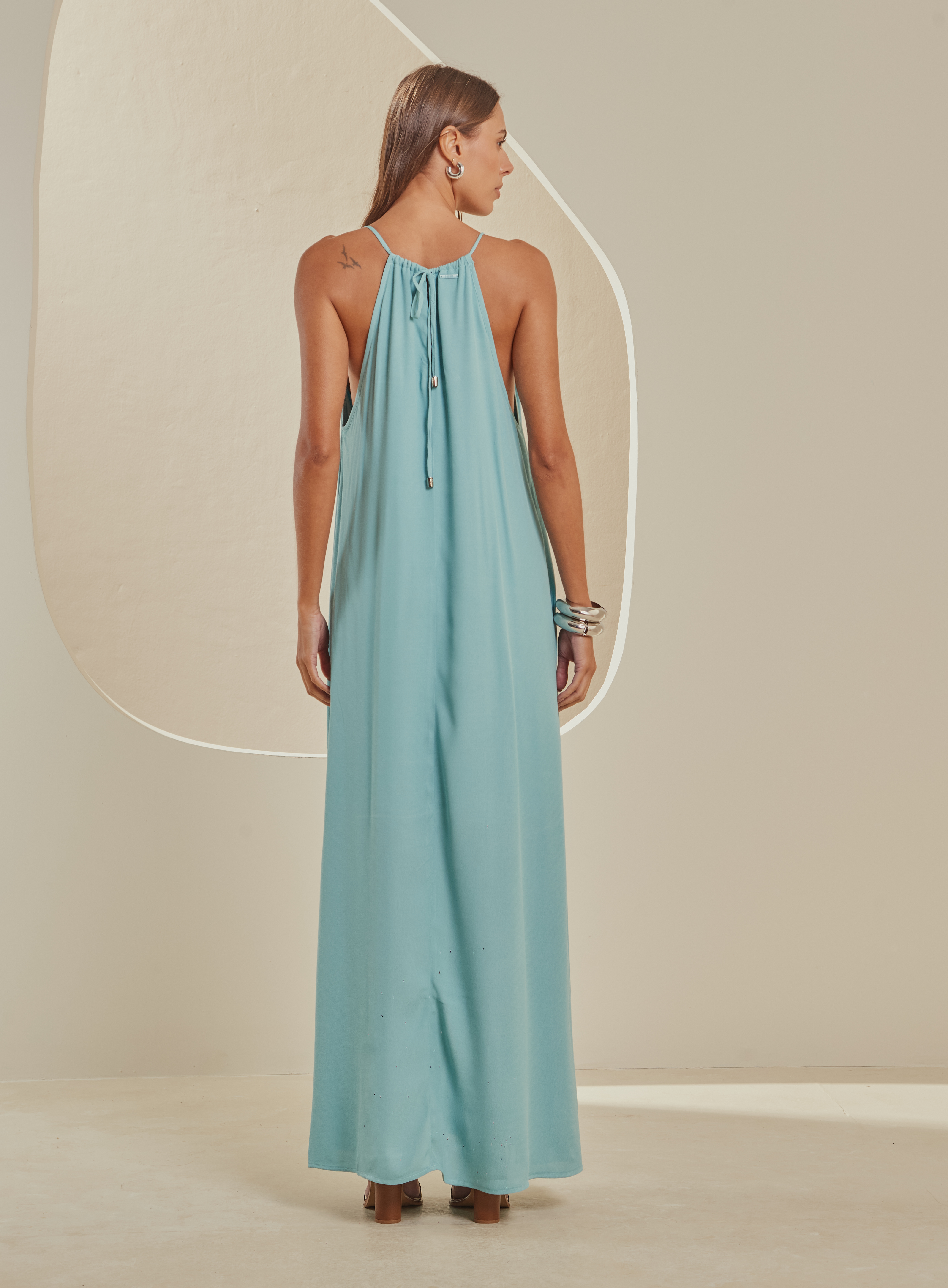 VESTIDO FORUM M AZUL CAMEO