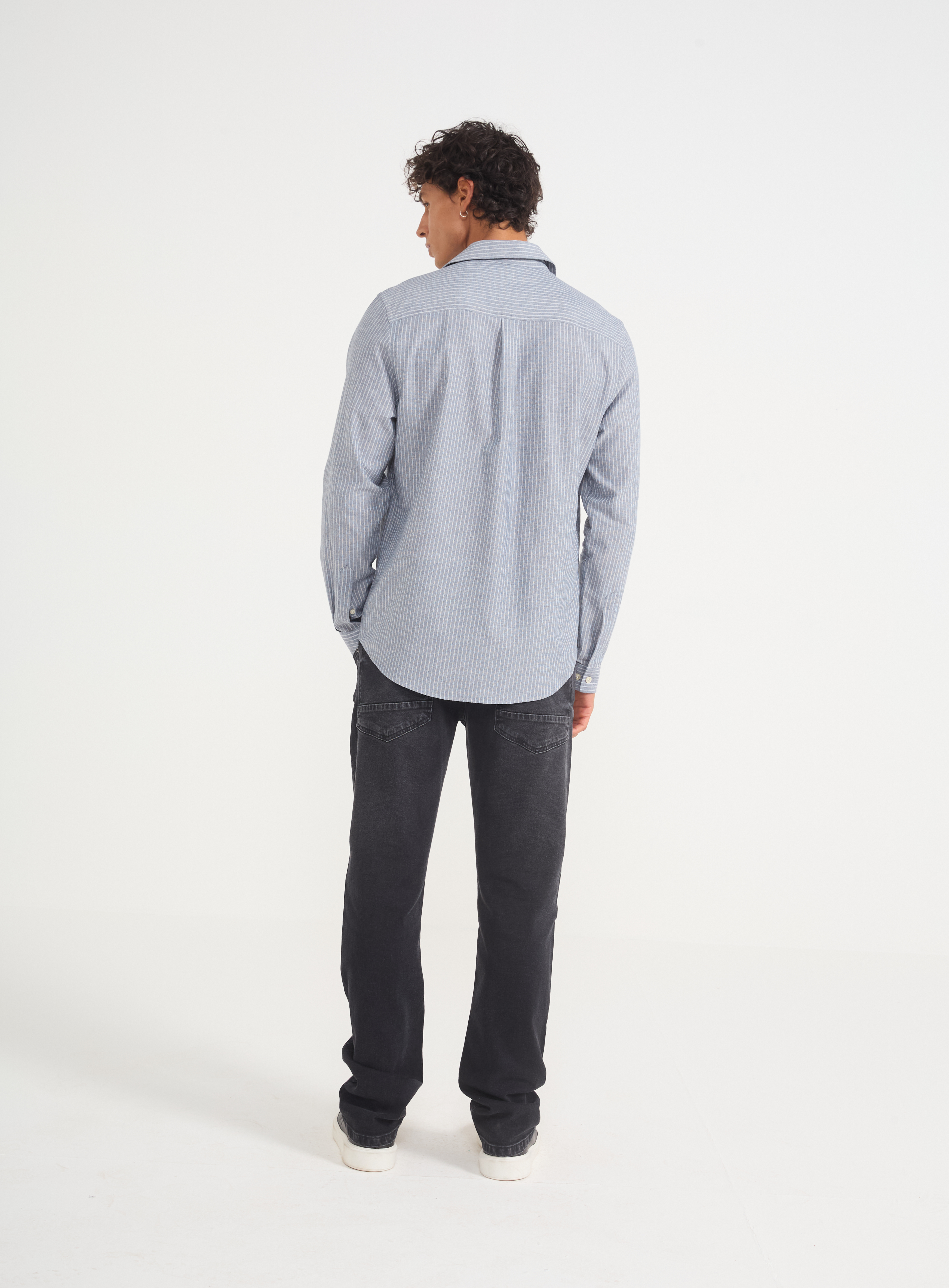 CAMISA LINHO LISTRADA RELAX G LISTRADO