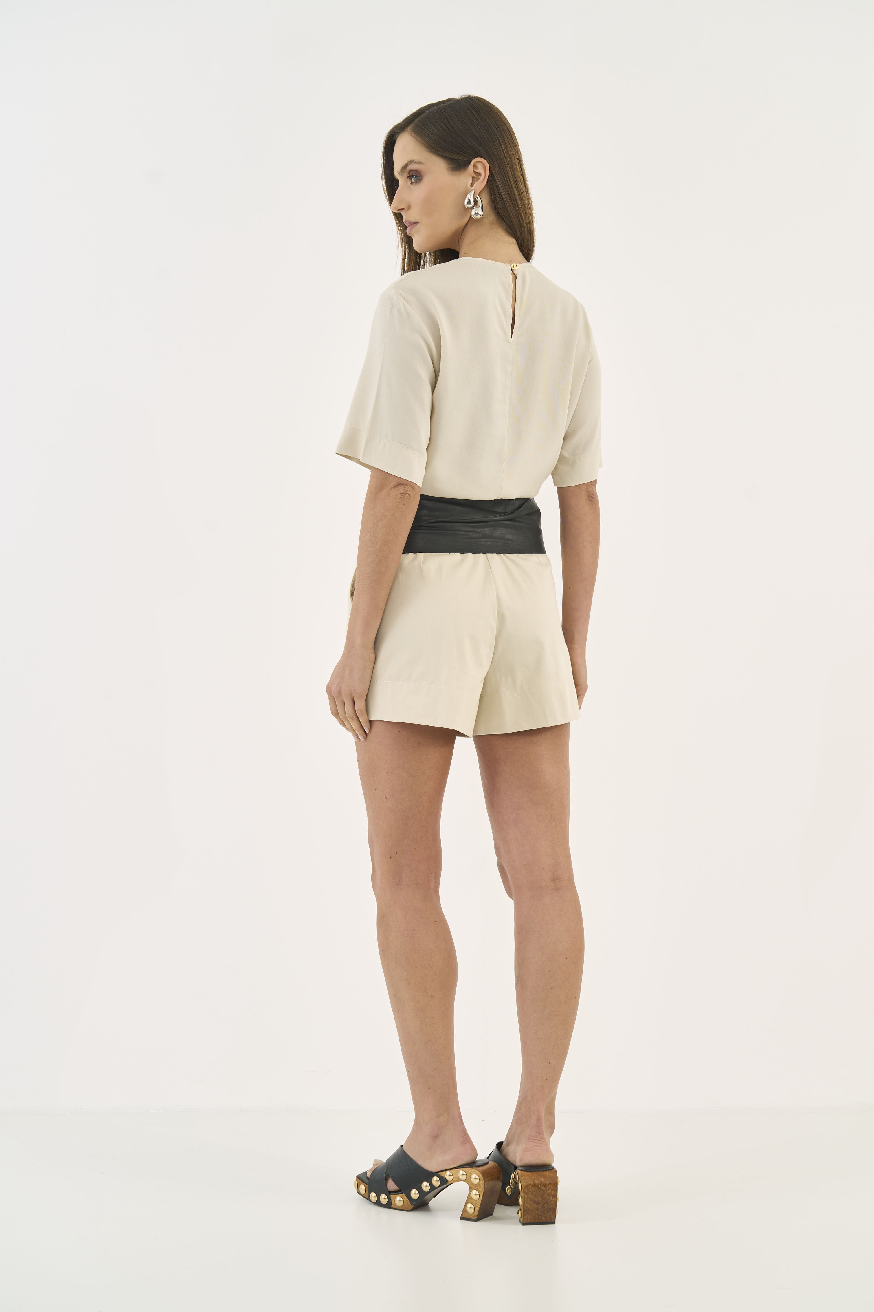 CAMISETA COLCCI M BEGE TAUPE