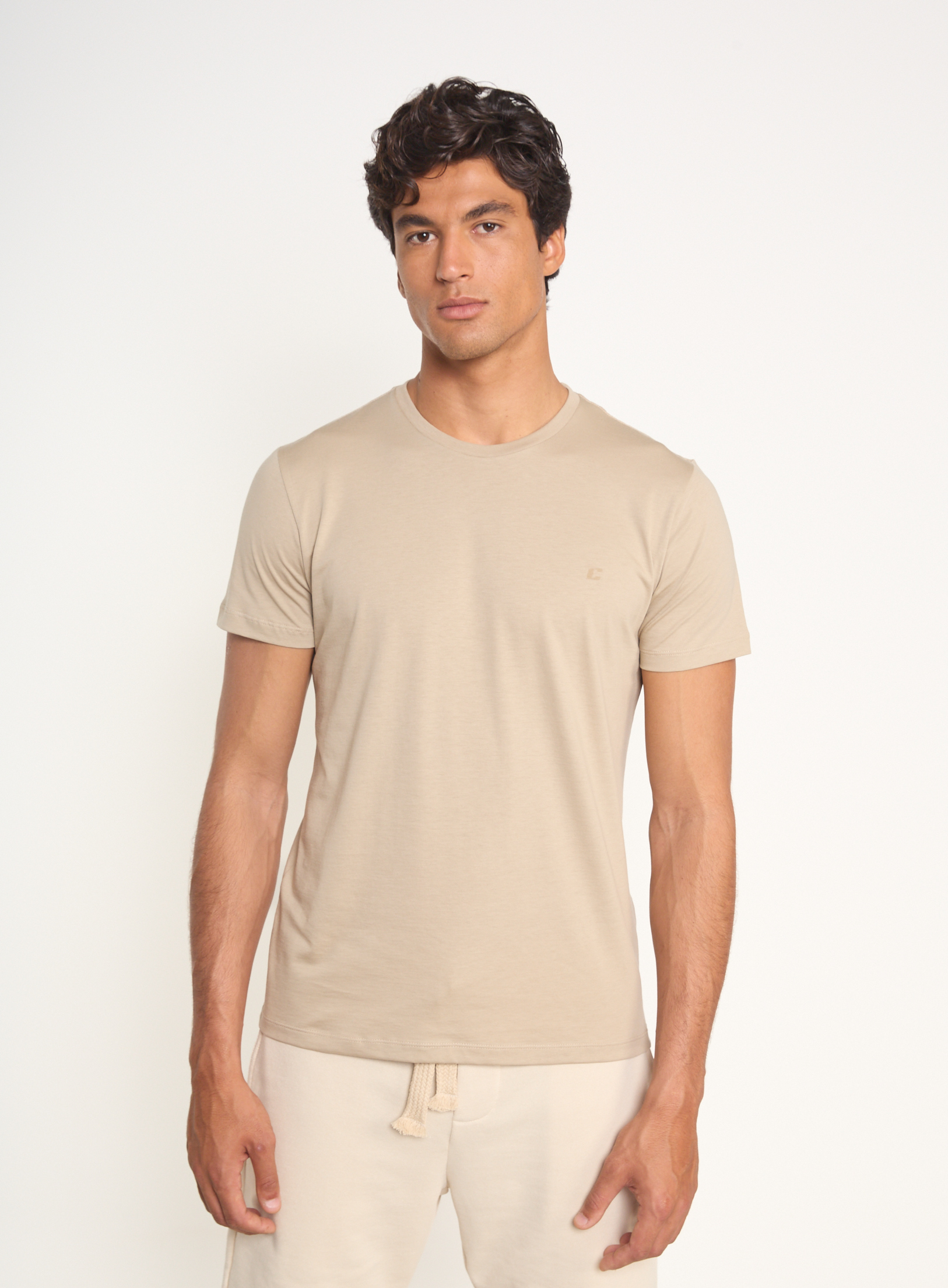 CAMISETA COLCCI G BEGE BISQUET