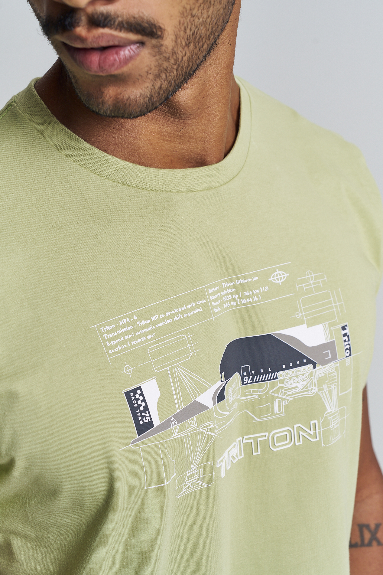 CAMISETA TRITON M VERDE ROSEMARY
