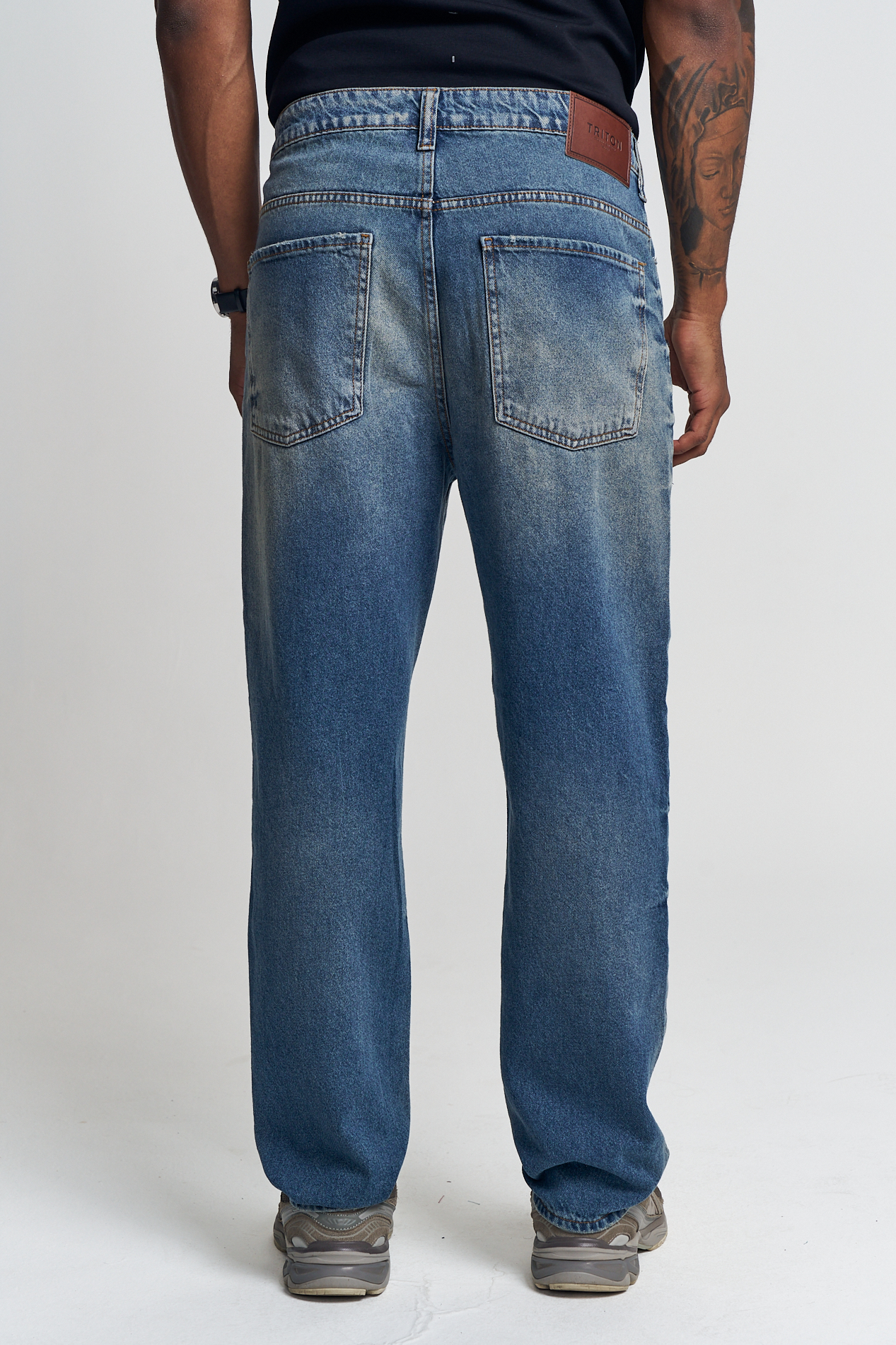 CALÇA JEANS NEW STRAIGHT 42 INDIGO
