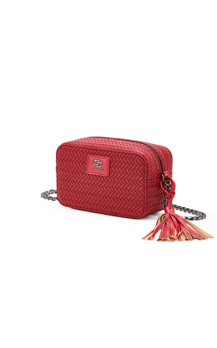 BOLSA COLCCI FEM CAMERA BAG TRESSE U BEGE SOYBEAN