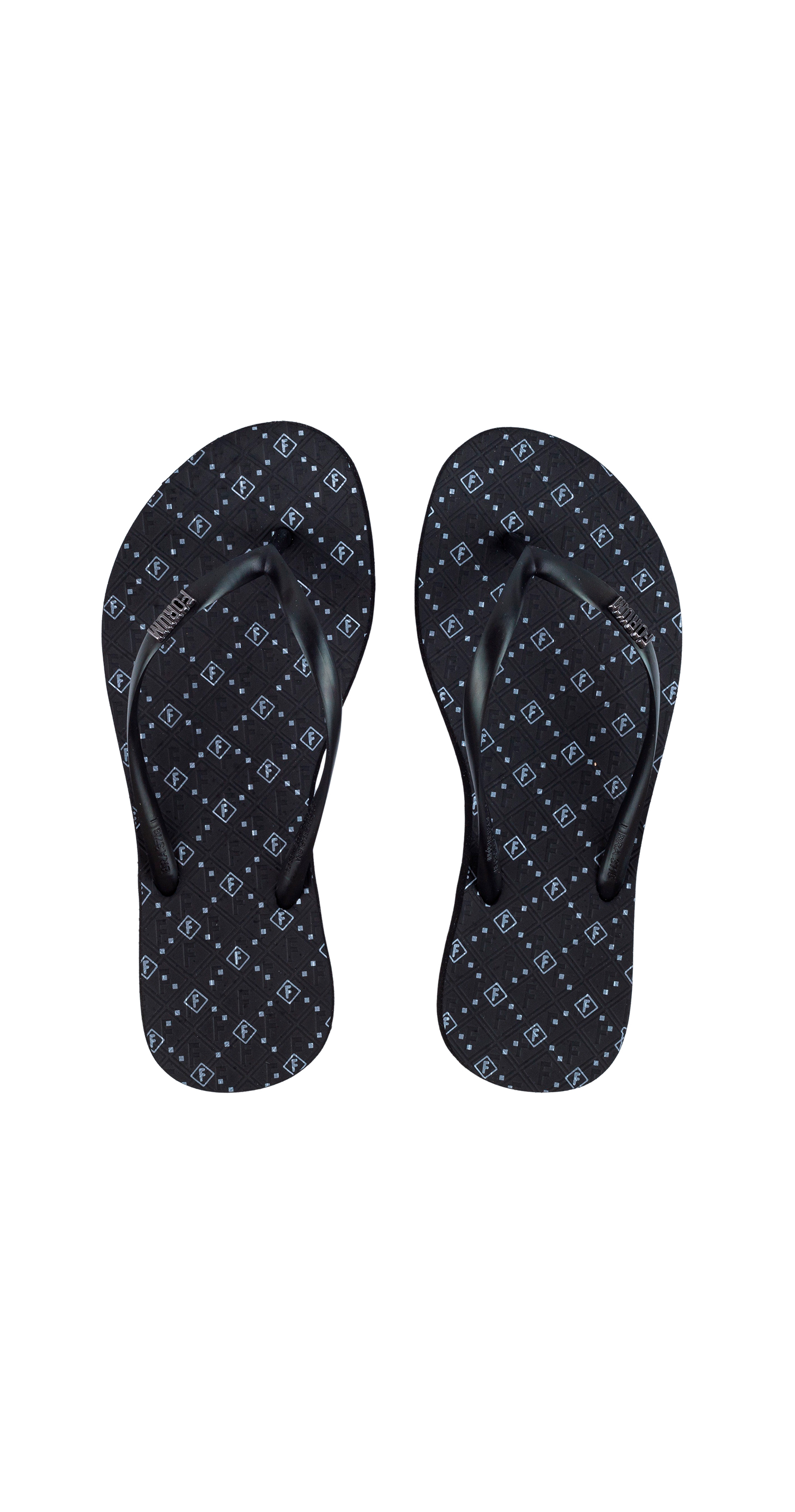 CHINELO FEM FORUM MONOGRAMA 35-36 MARROM BROWN SON
