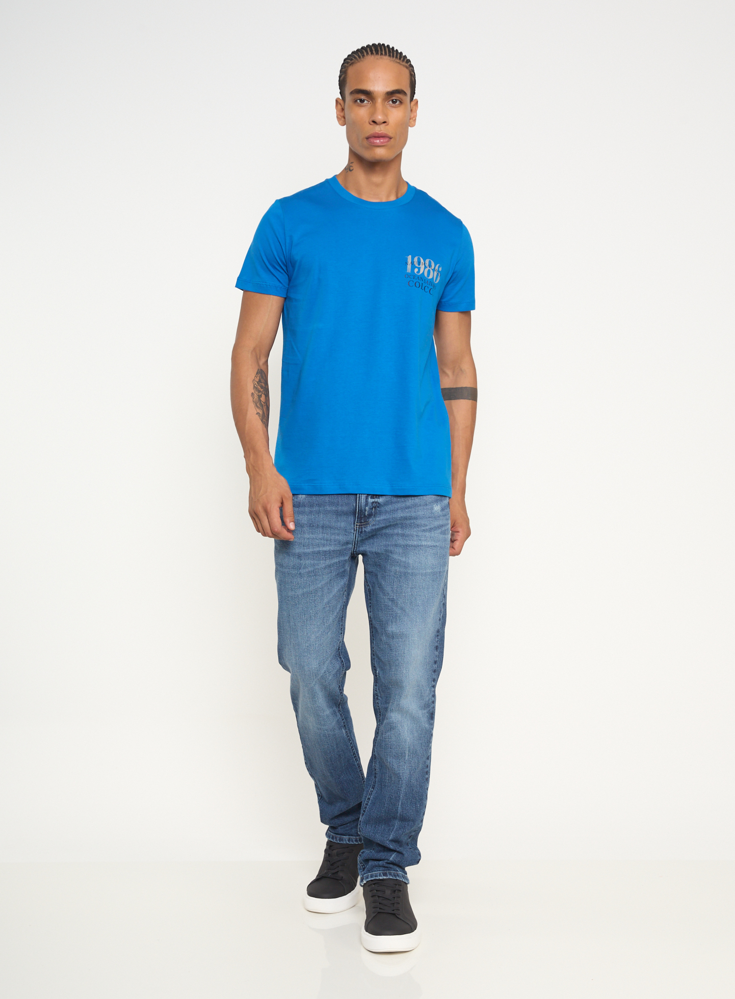 CAMISETA COLCCI G AZUL FRENCH NAVY