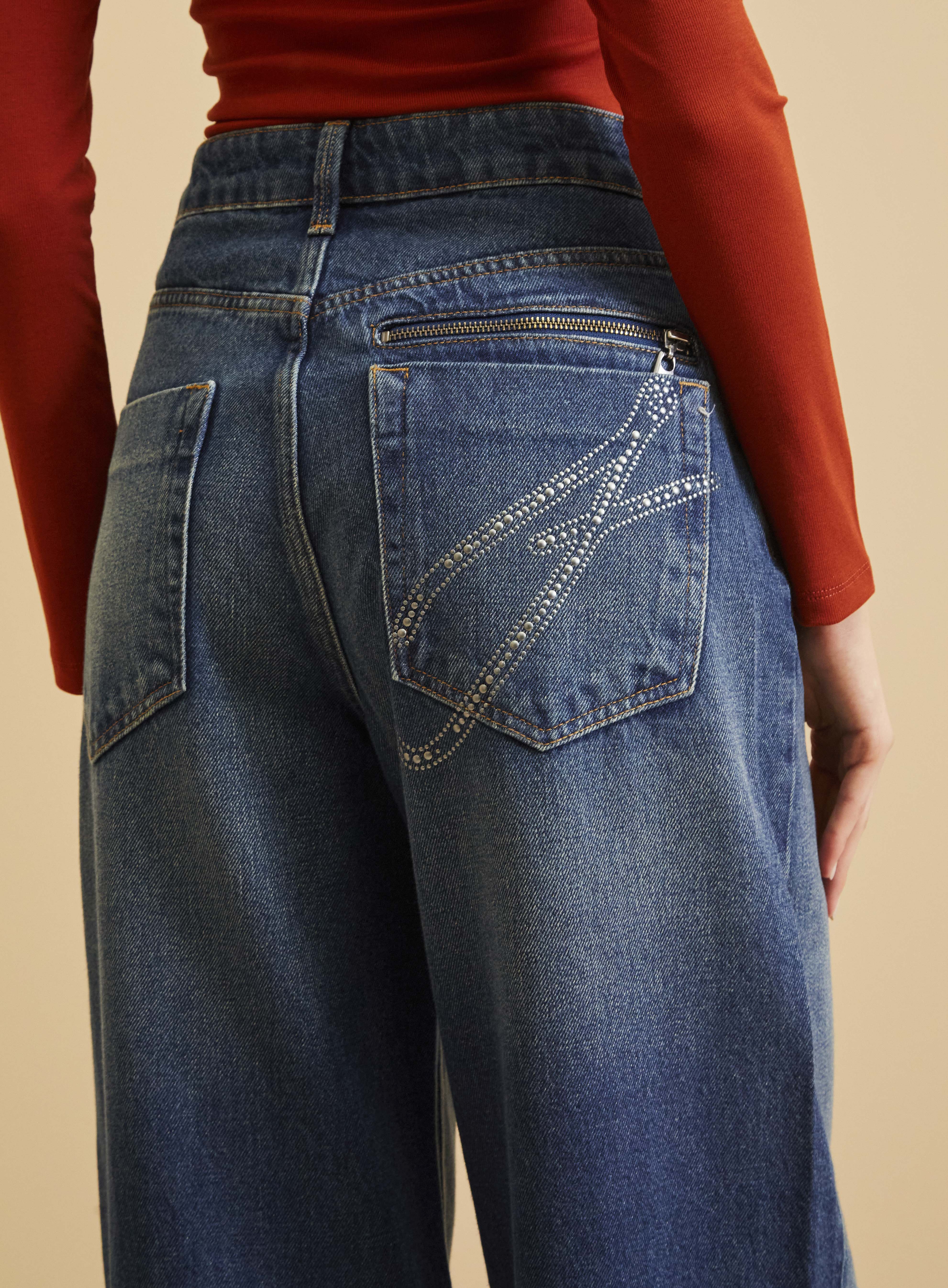 CALÇA JEANS THAIS 40 INDIGO