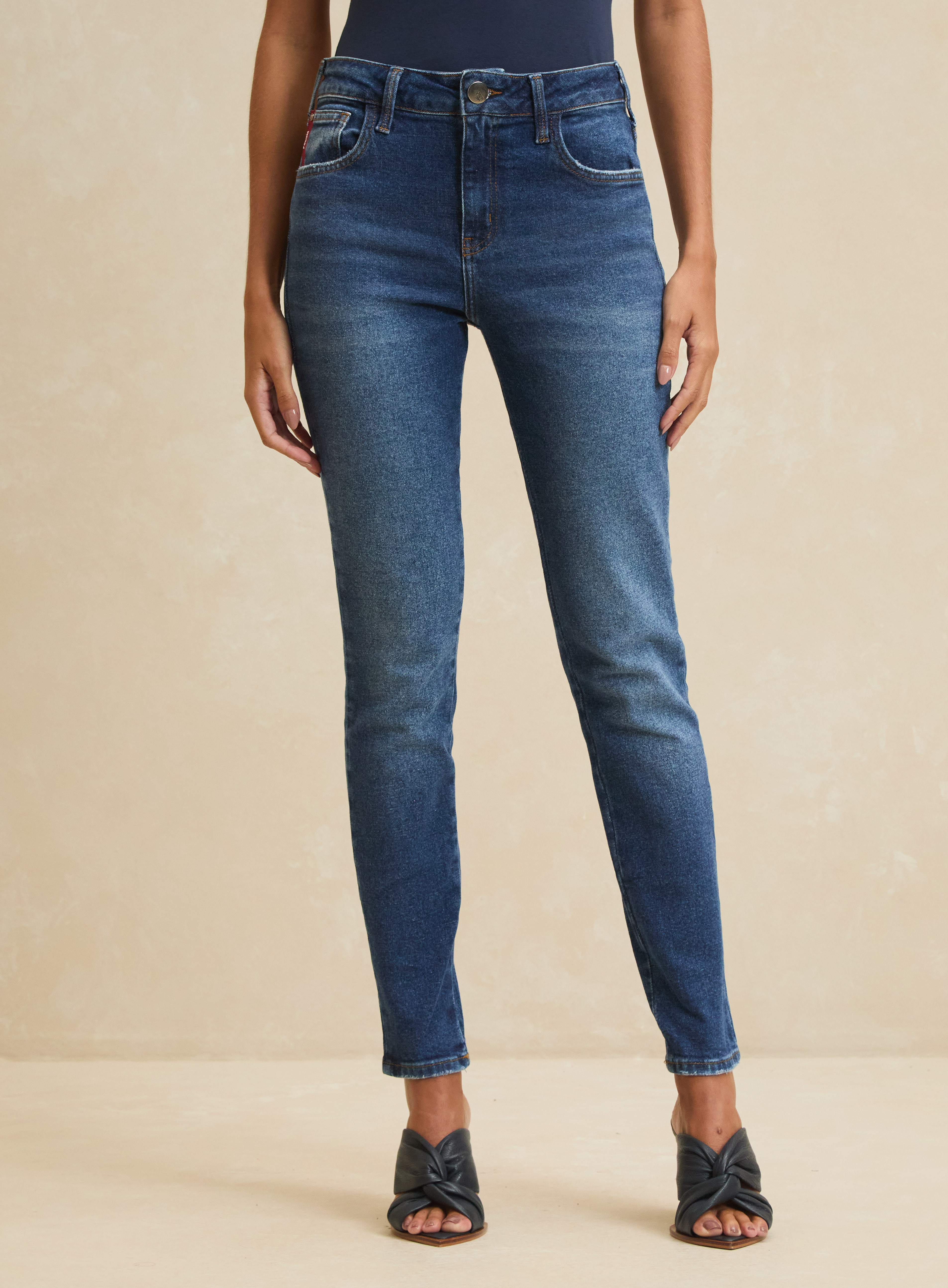 CALÇA JEANS MARISA 2 CIGARRETE 36 INDIGO
