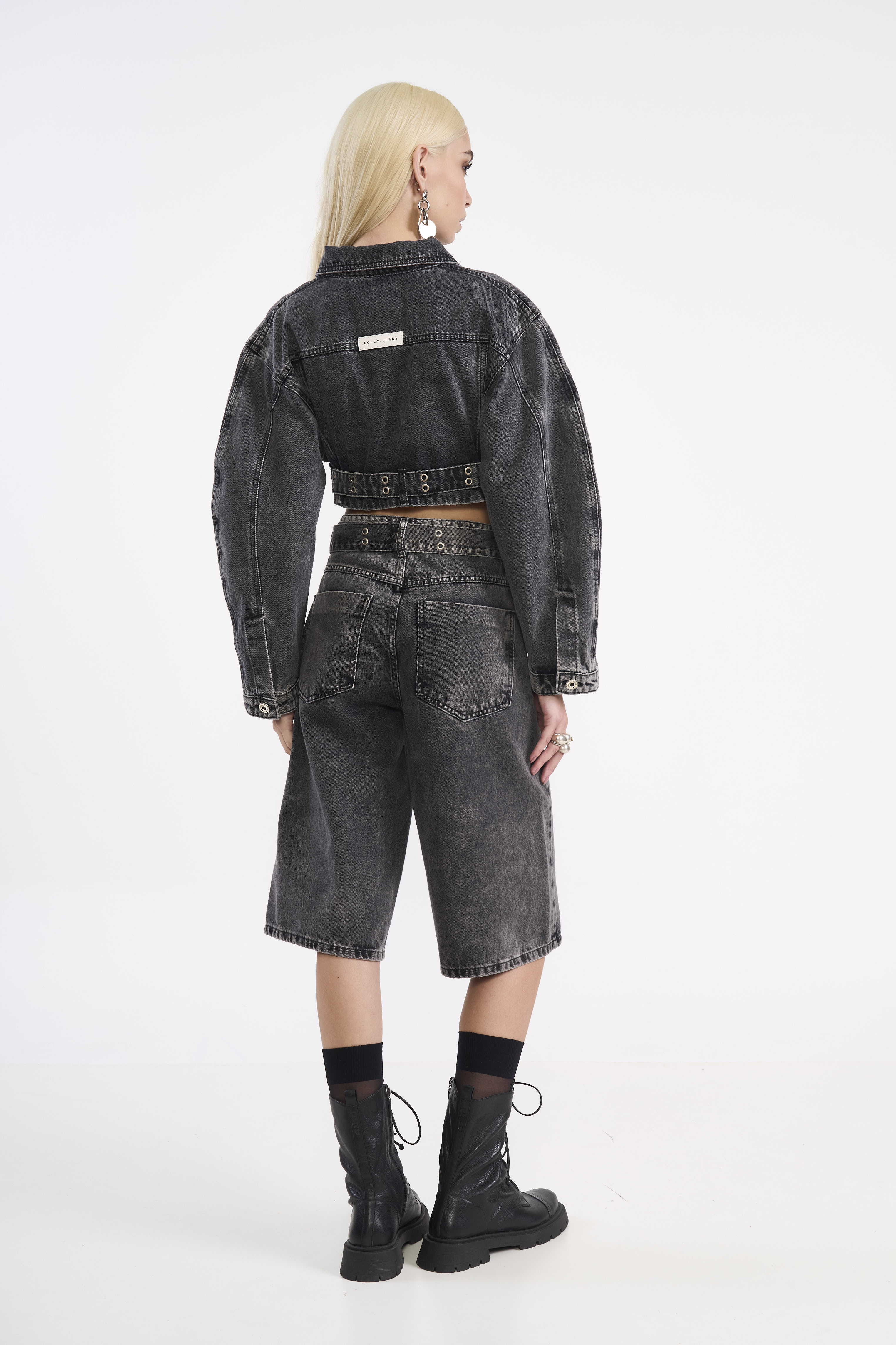 JAQUETA JEANS M IND.PRETO