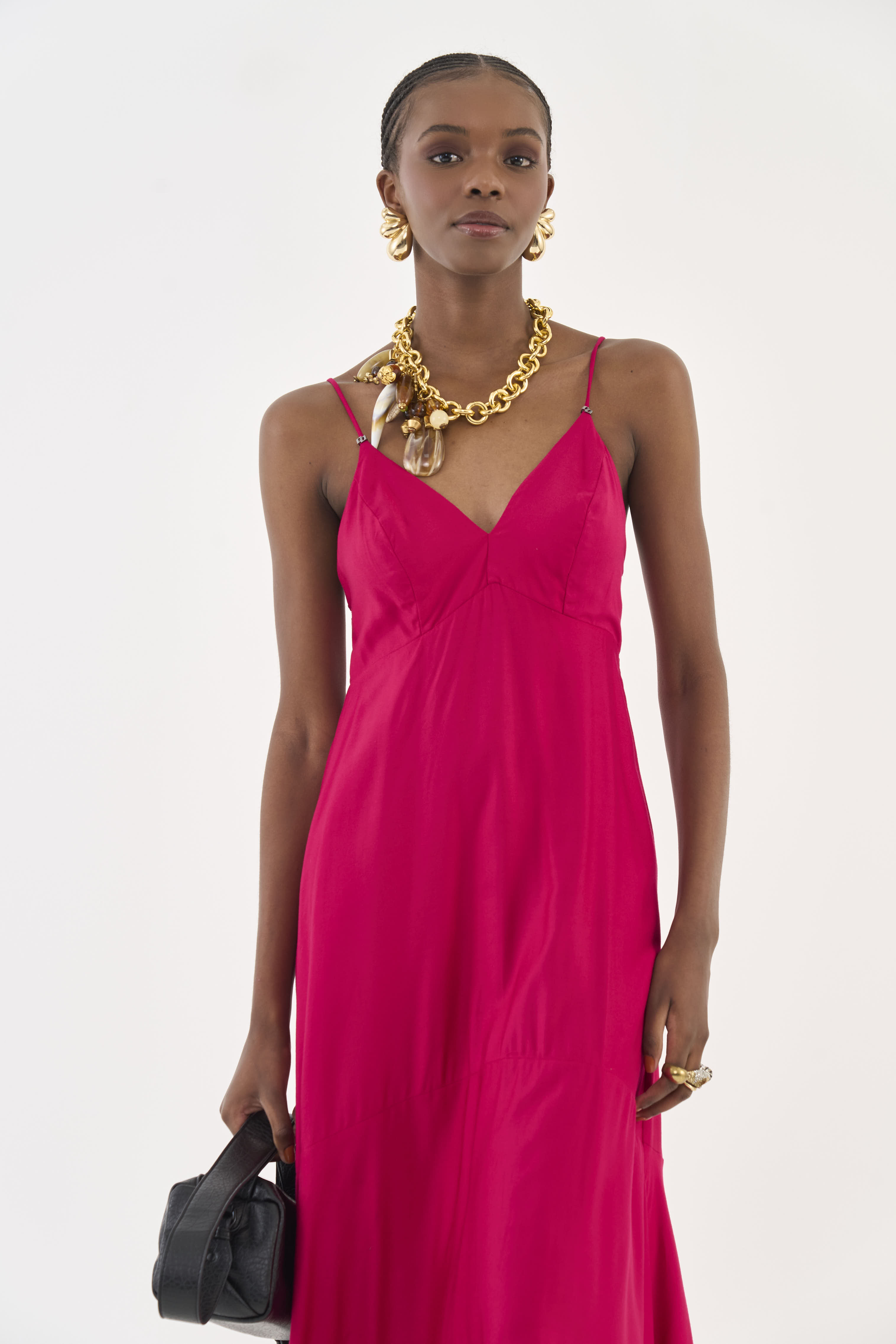 VESTIDO COLCCI G ROSA TIMELESS