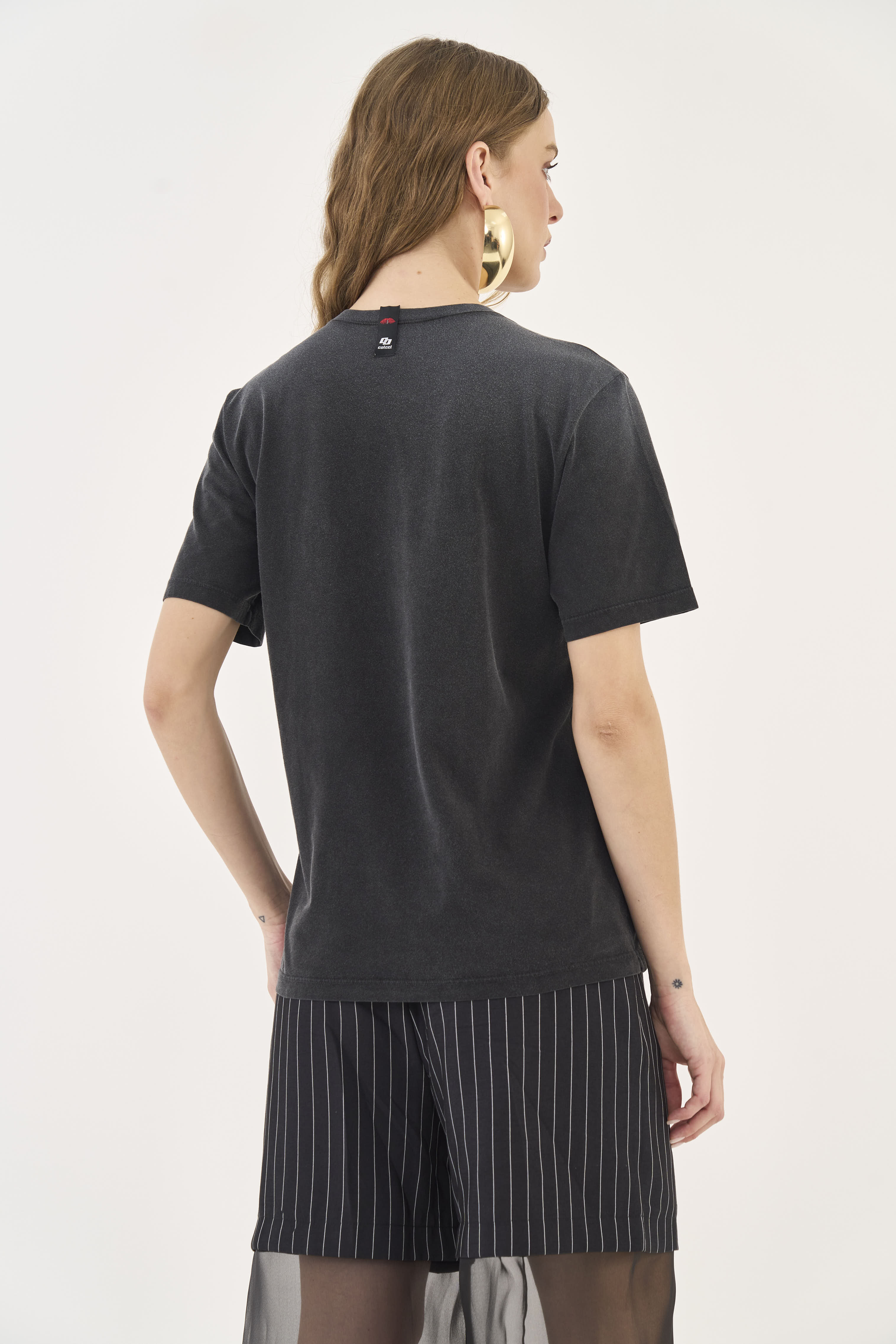 CAMISETA ESTAMPADA M PRETO