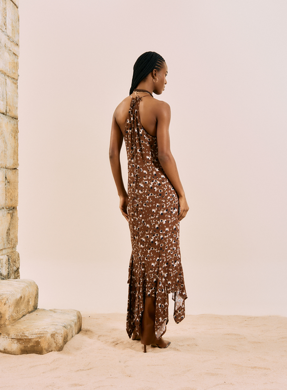 VESTIDO ESTAMPADO GG SOFT CAMOUFLAGE