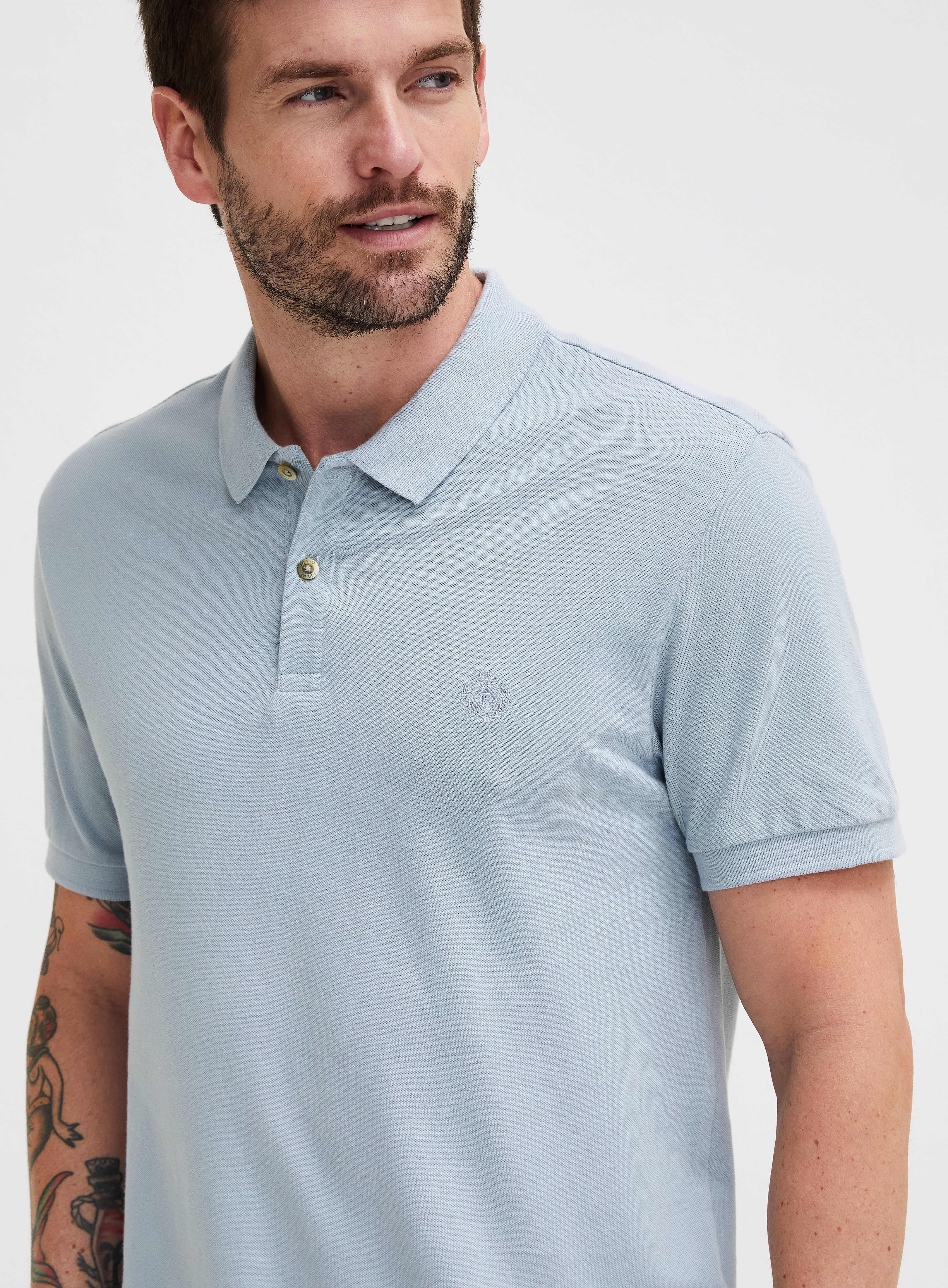 POLO FORUM G AZUL CIEL