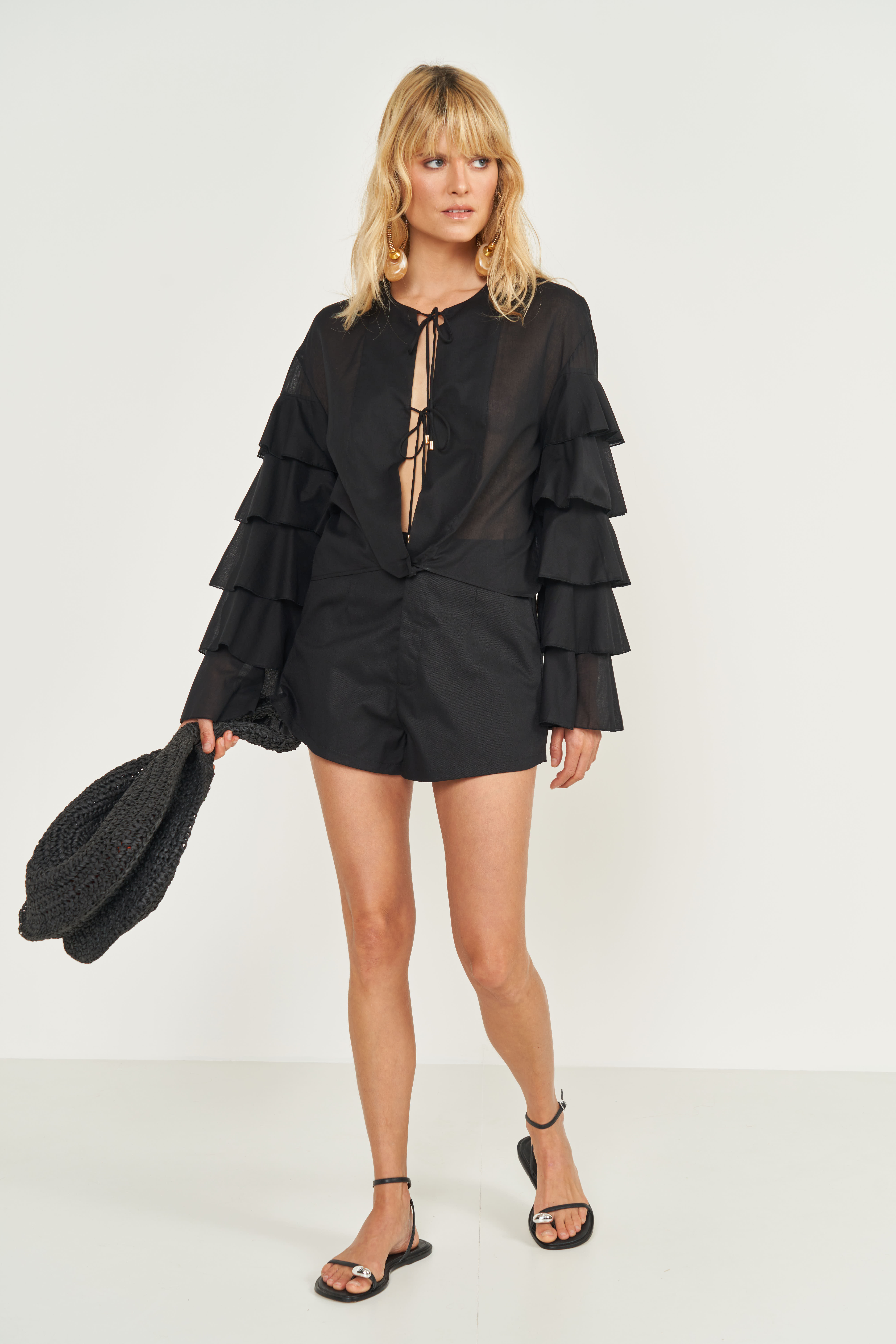 BLUSA COLCCI PP PRETO