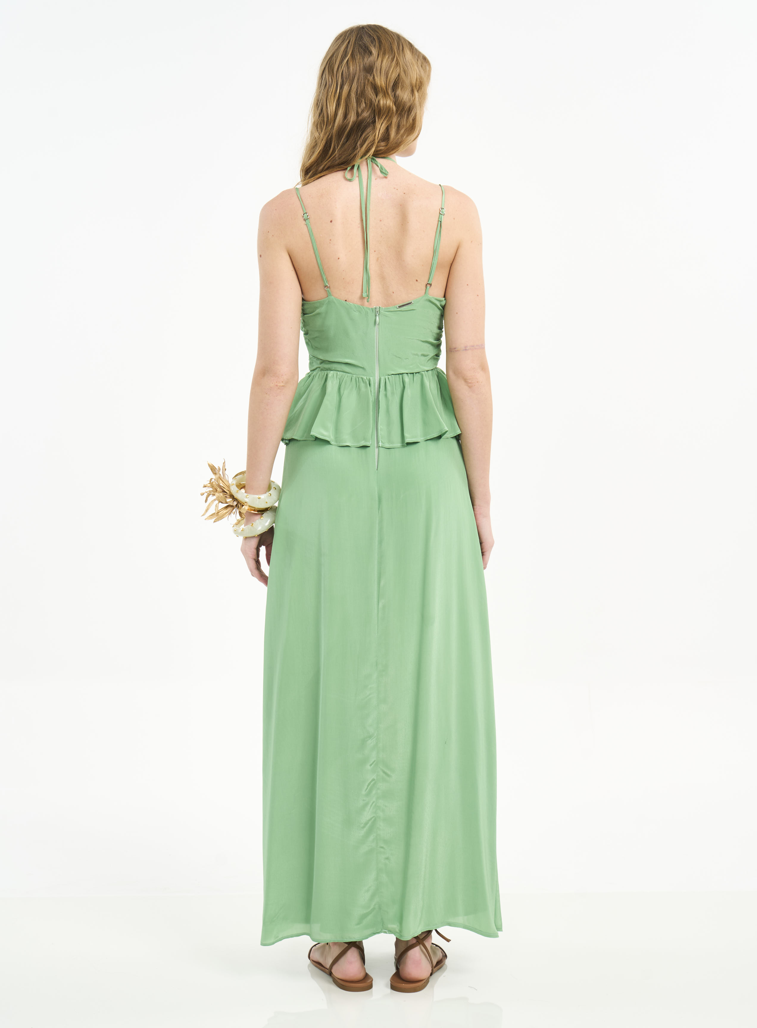 VESTIDO COLCCI PP VERDE VEGGIR