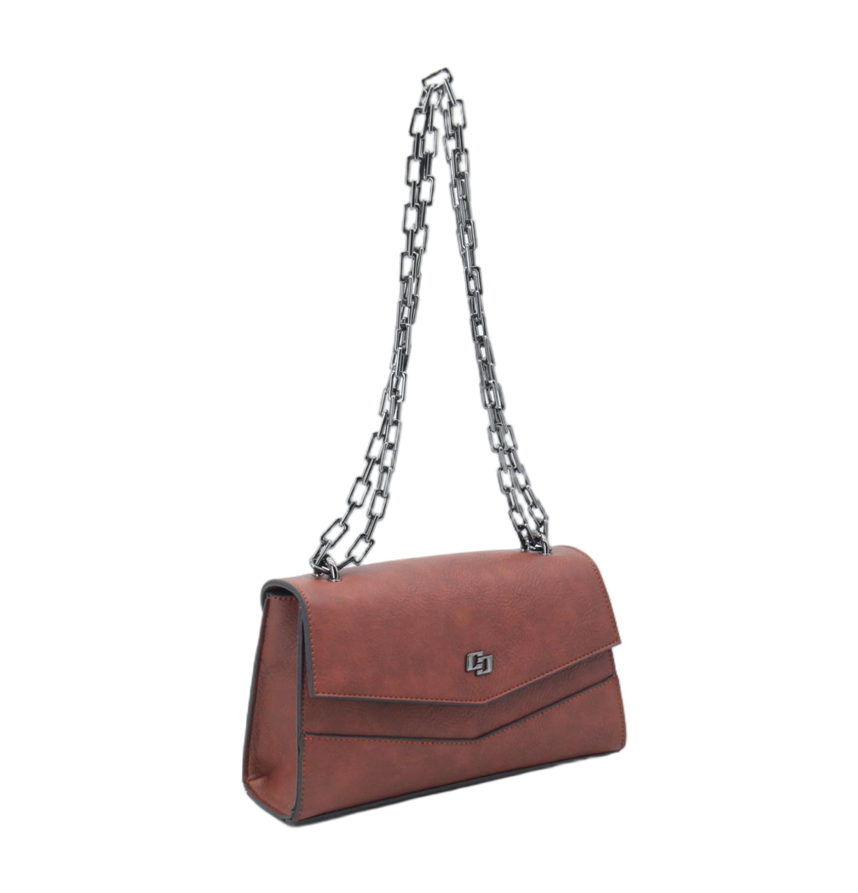 BOLSA COLCCI SATCHEL TEXTURA HERITAGE U PRETO