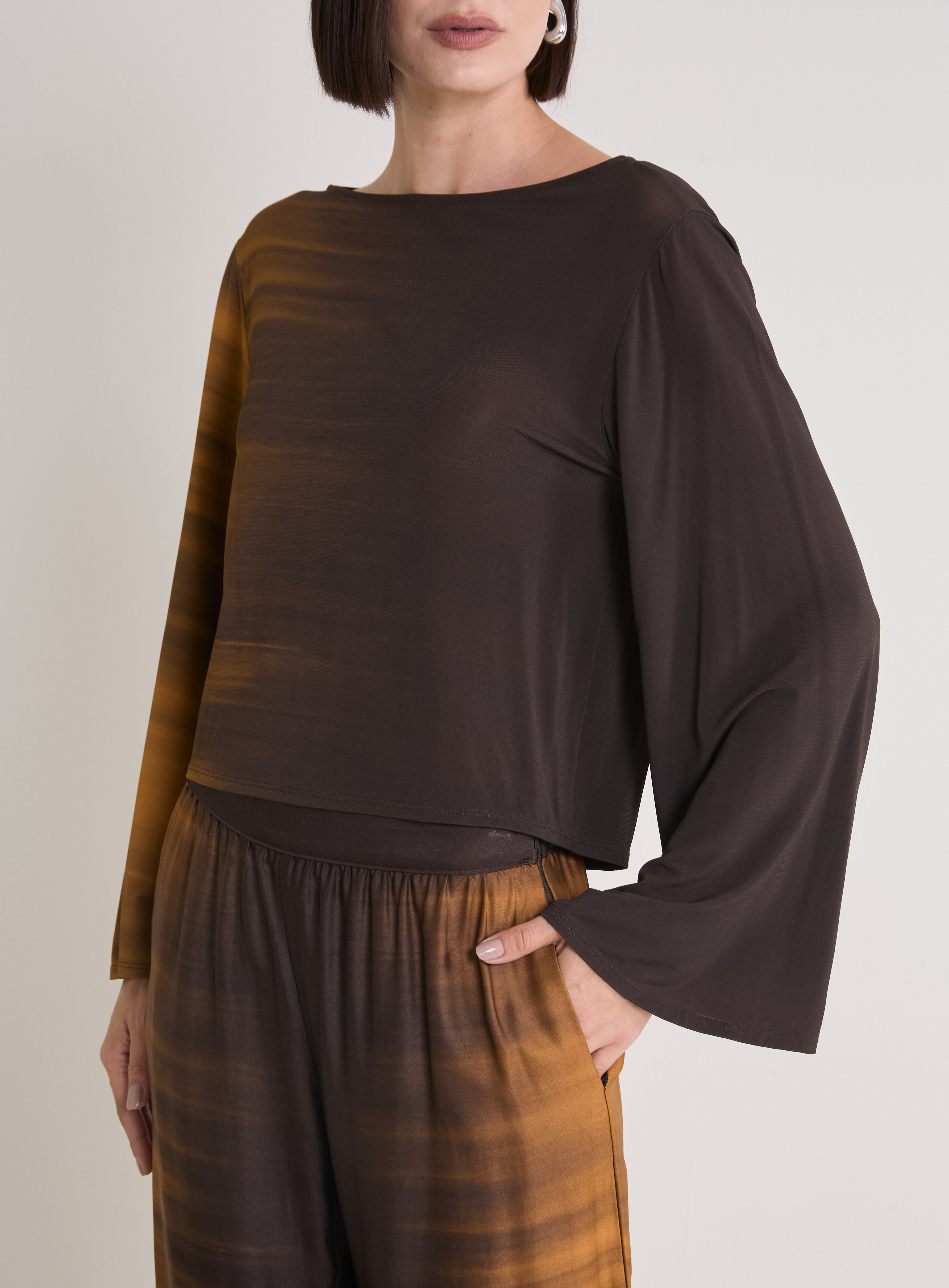 BLUSA ESTAMPADA PP GOLDEN GRADIENT