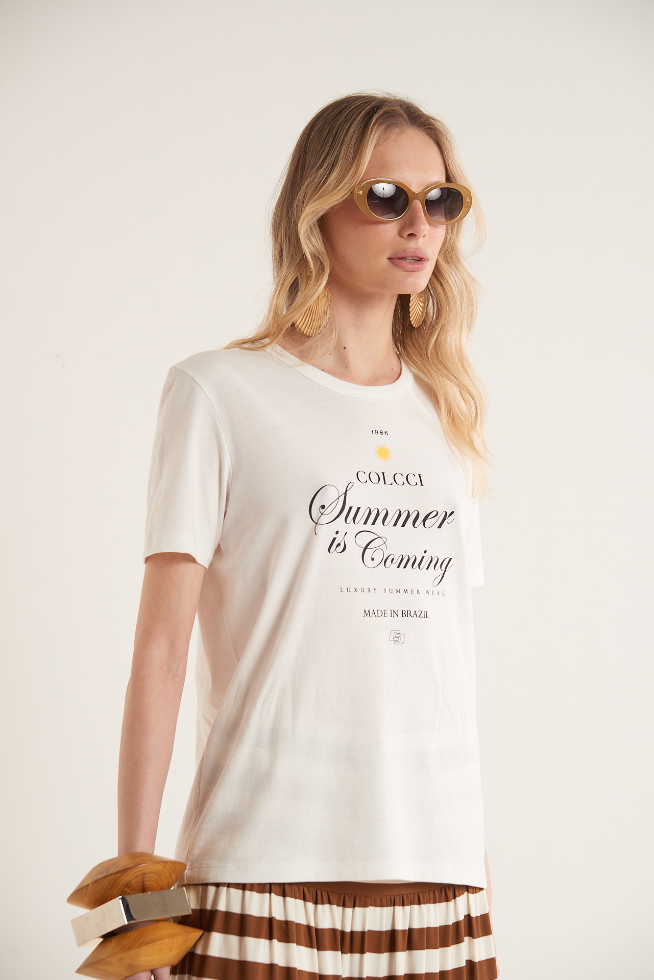CAMISETA COLCCI G OFF SHELL
