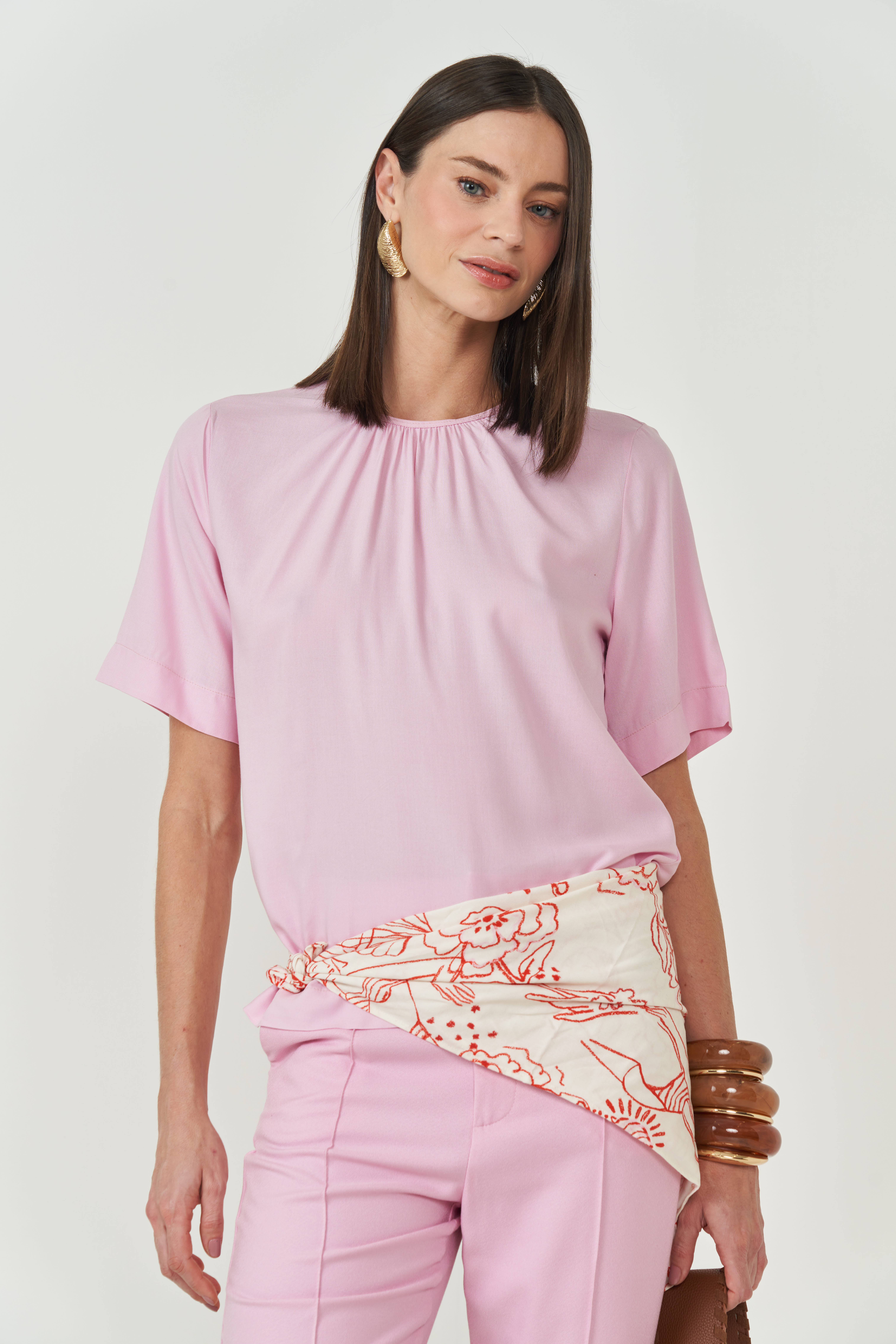 BLUSA COLCCI GG ROSA LILIBETHY