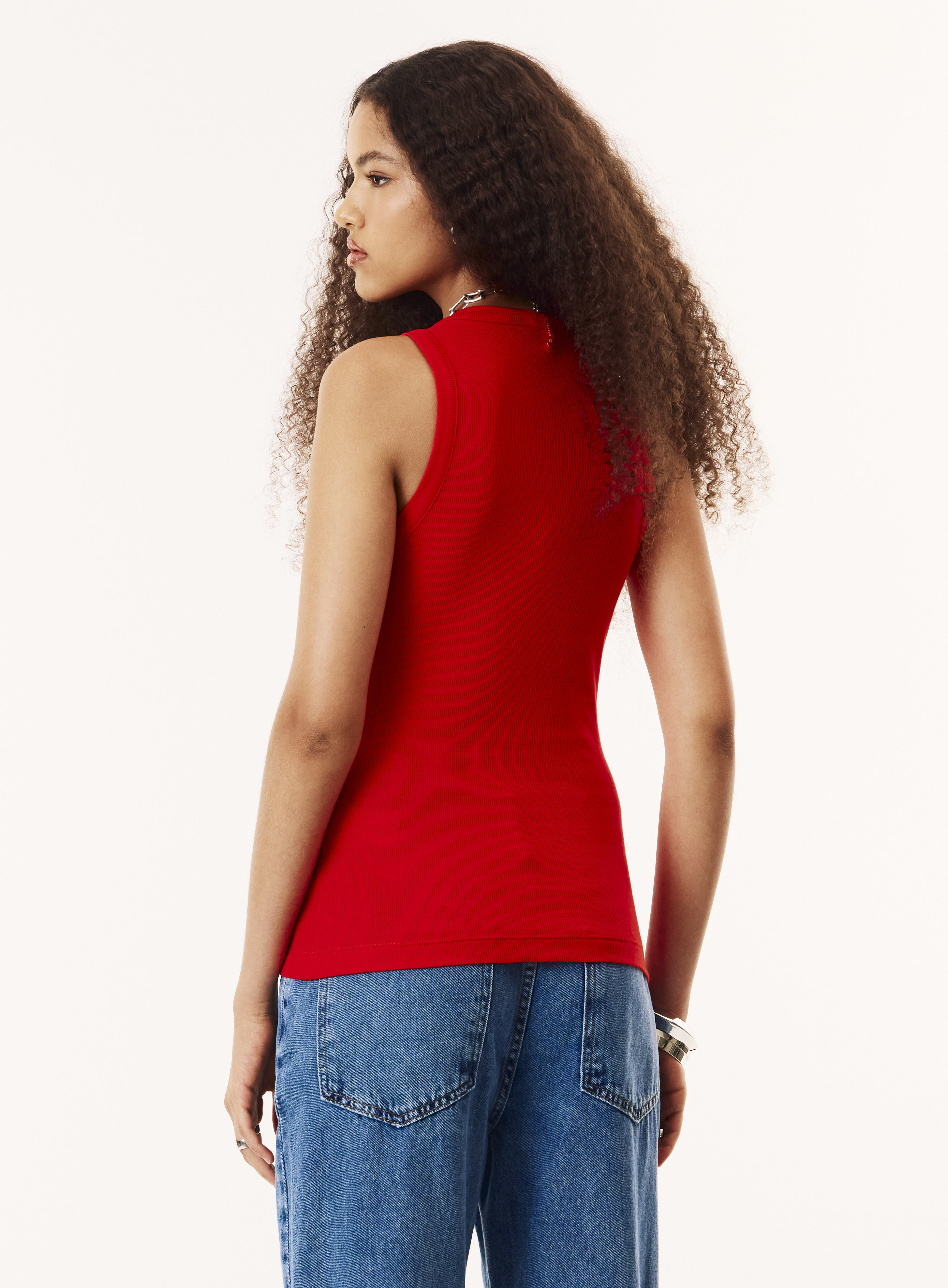 REGATA CANELADA GG VERMELHO LUXURY