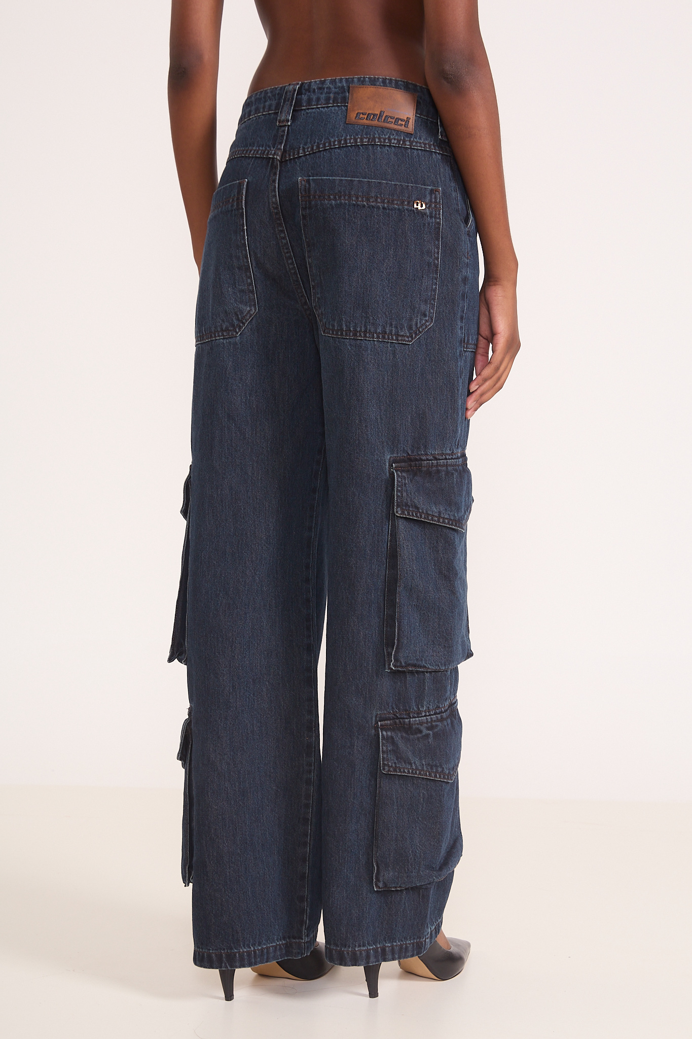 CALÇA JEANS BRUNA LOW 38 INDIGO