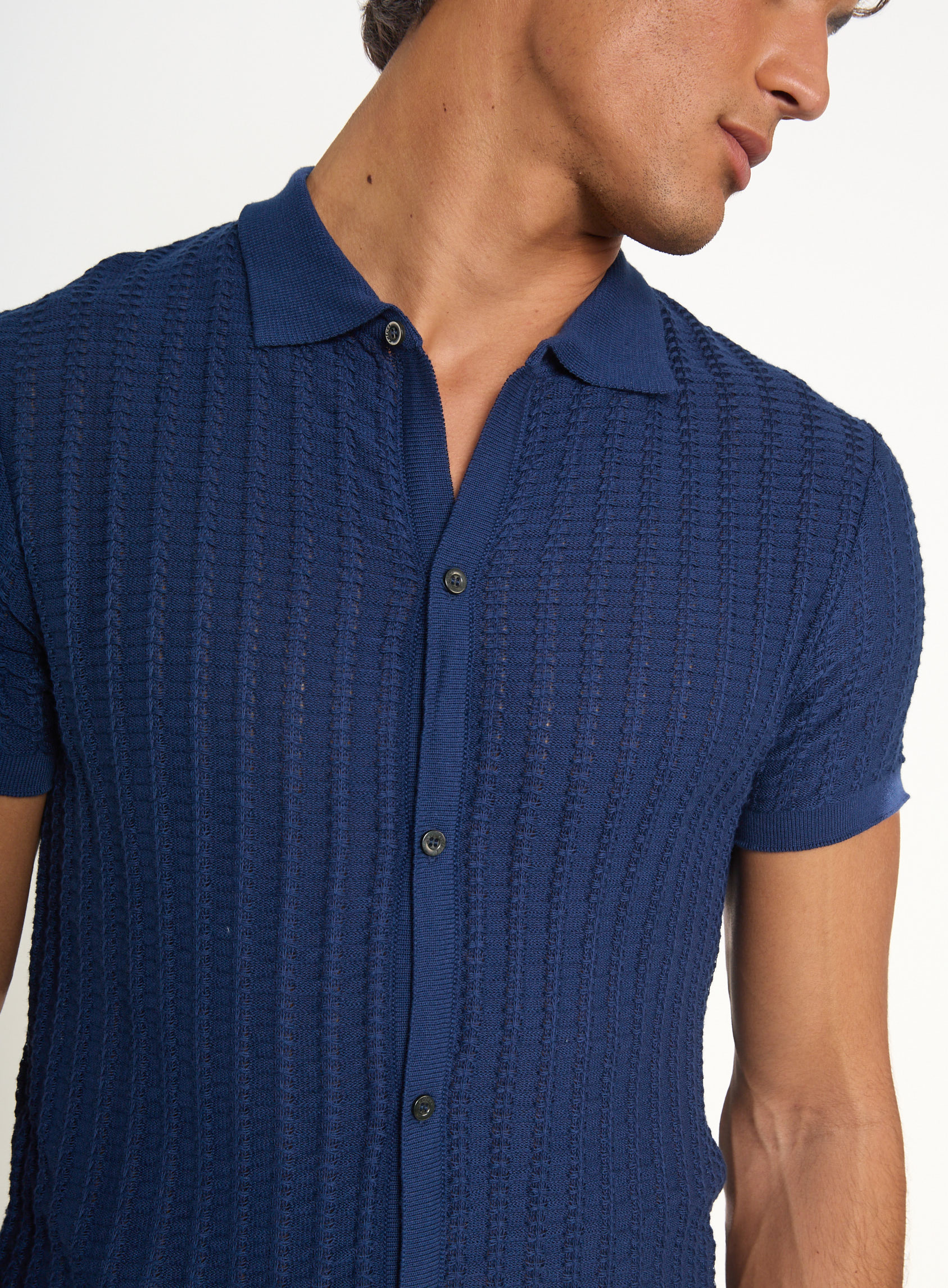 CAMISA TRICÔ G AZUL DARKNESS