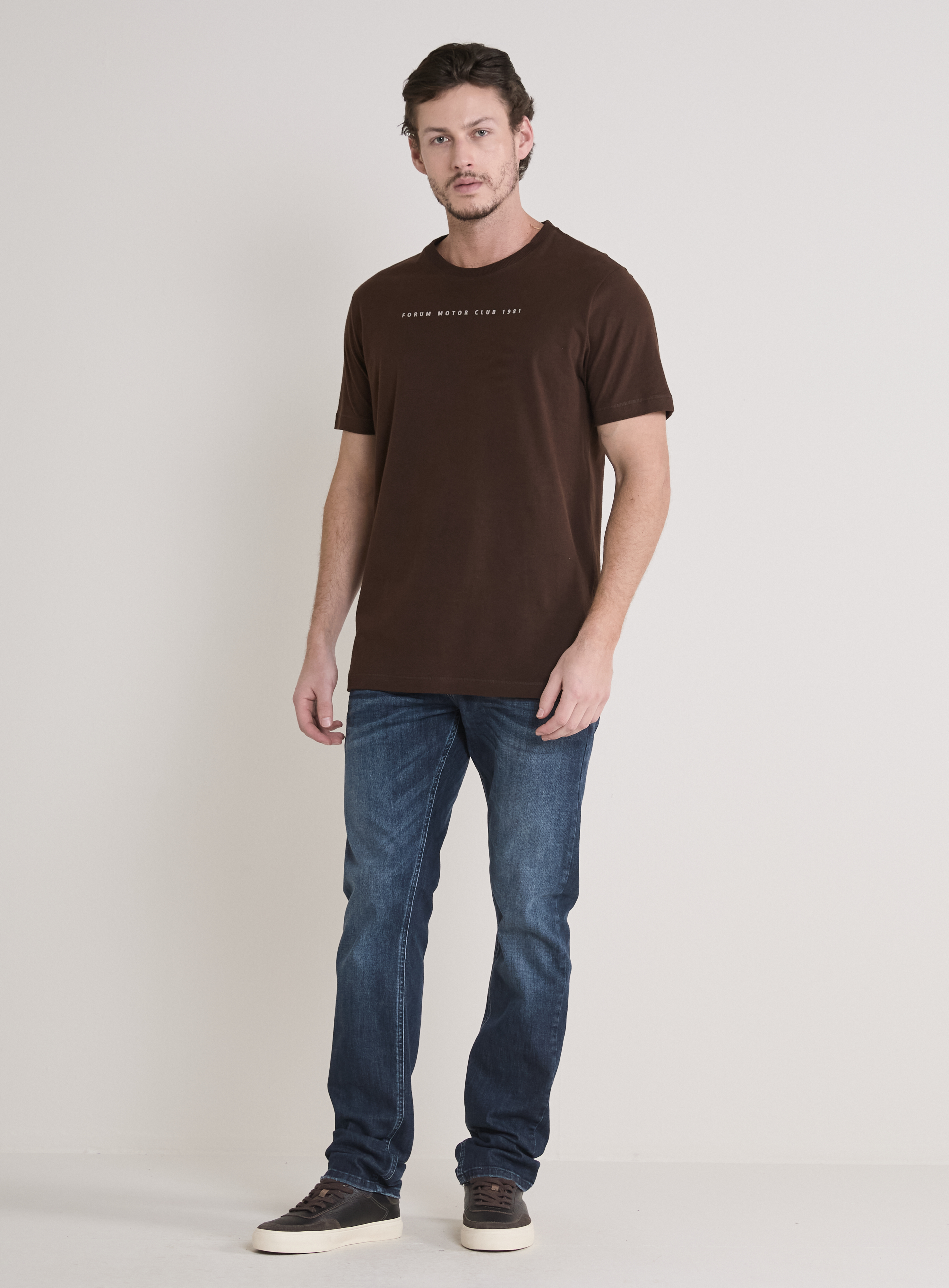 CALÇA JEANS PAUL SLIM 44 INDIGO
