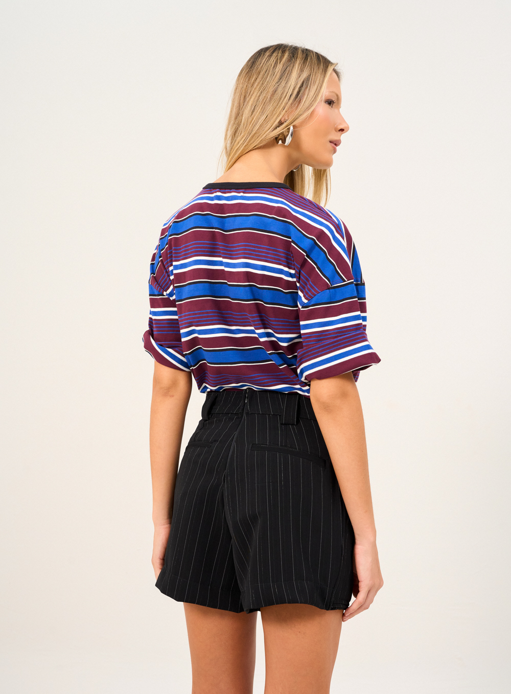 SHORT SAIA LISTRADA GG LISTRADO