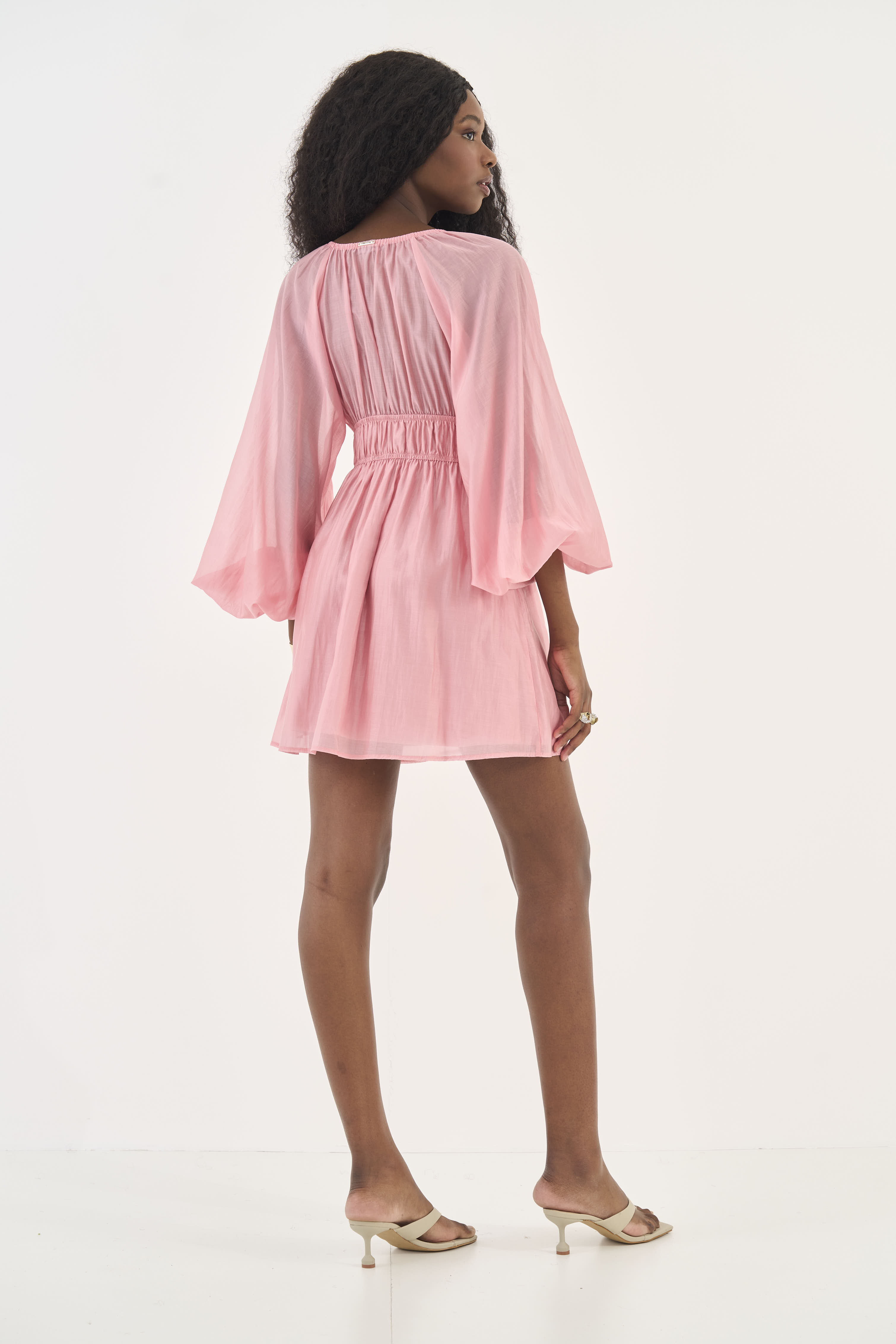VESTIDO COLCCI PP ROSA TEVA