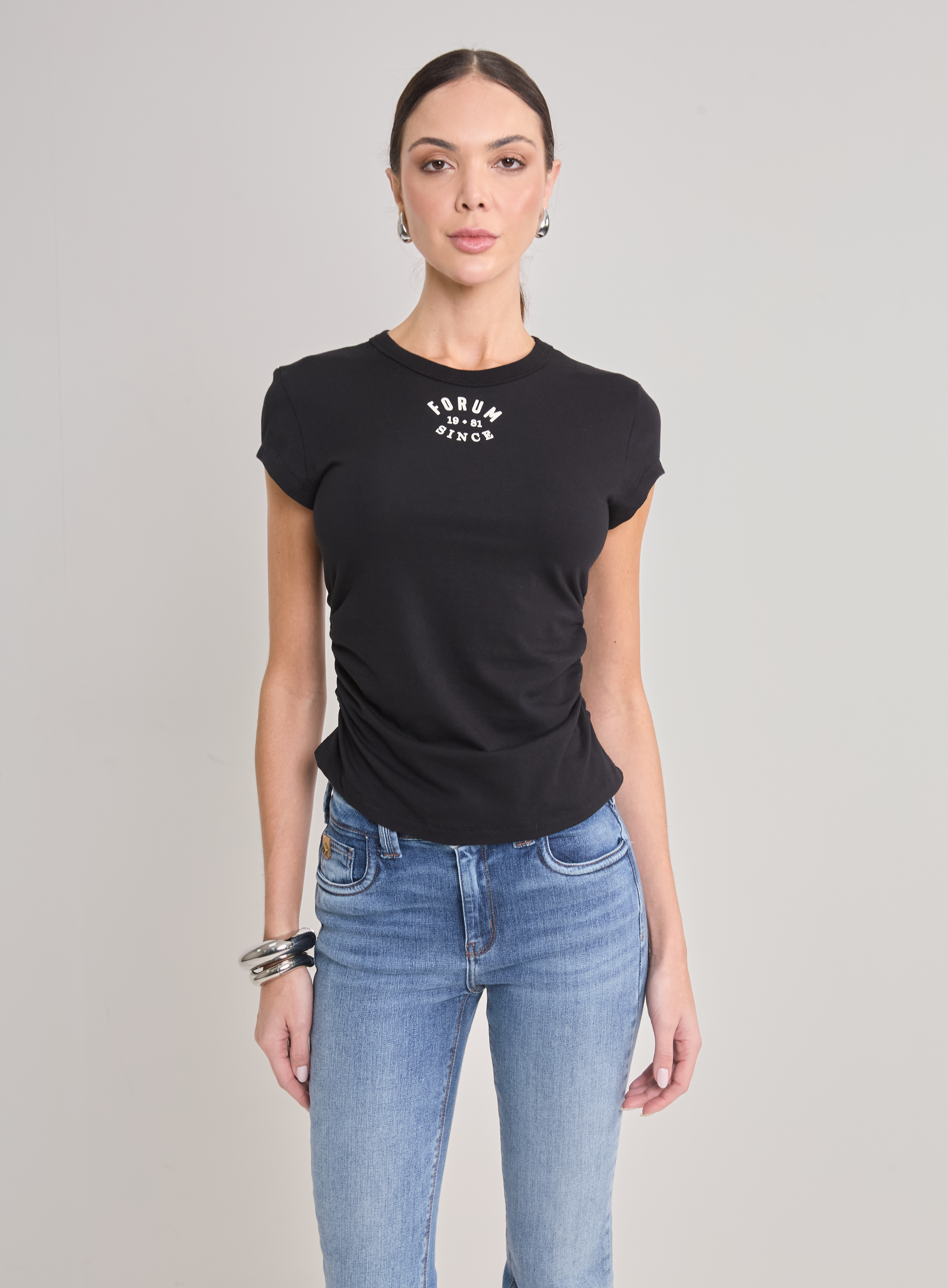 CAMISETA FORUM G MARROM NOBUCK