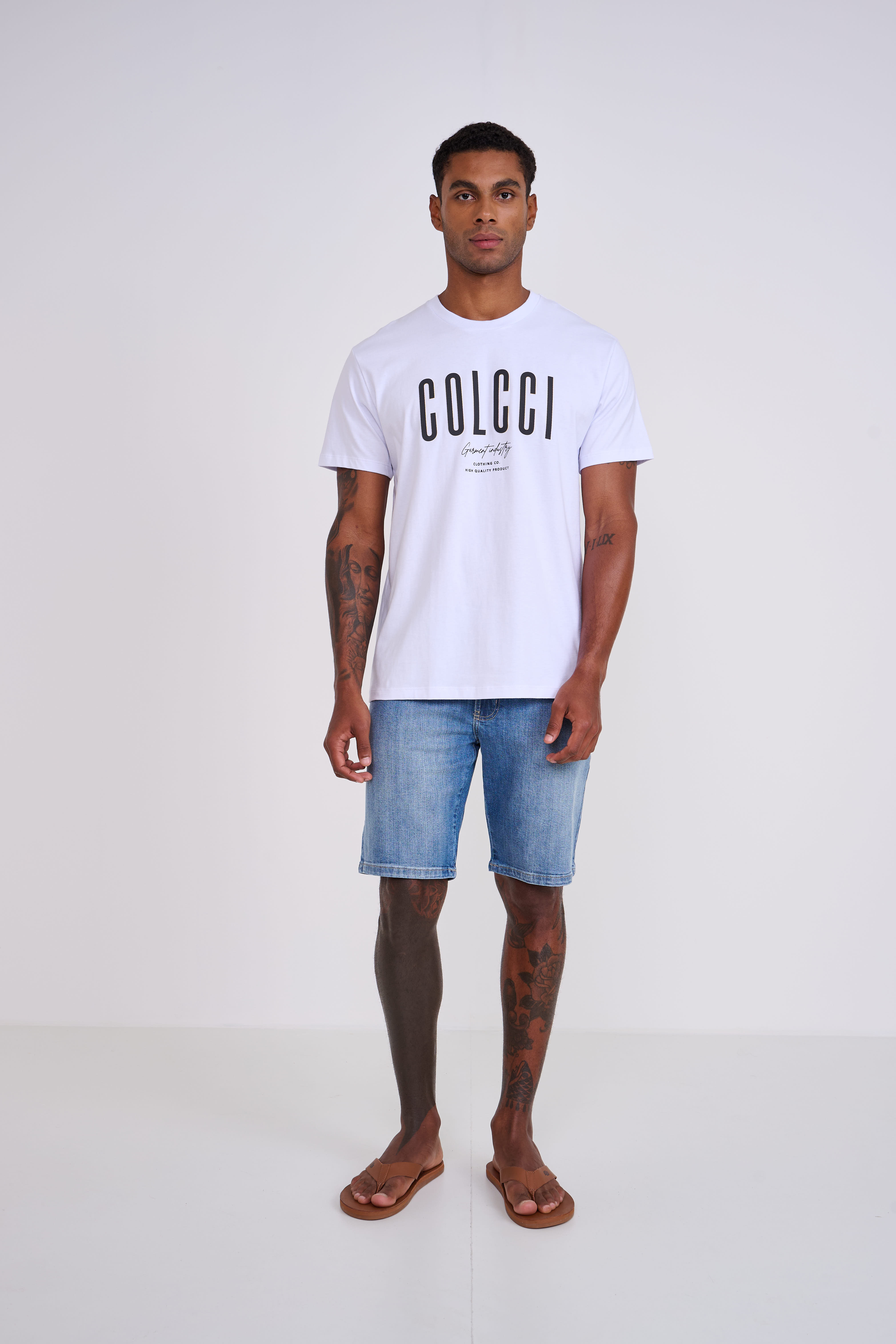 BERMUDA JEANS DAVI 42 INDIGO