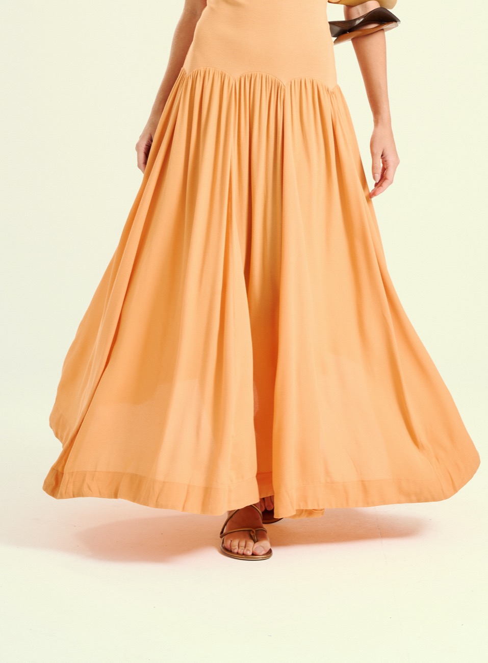 VESTIDO OPEN GG LARANJA MARIMAR