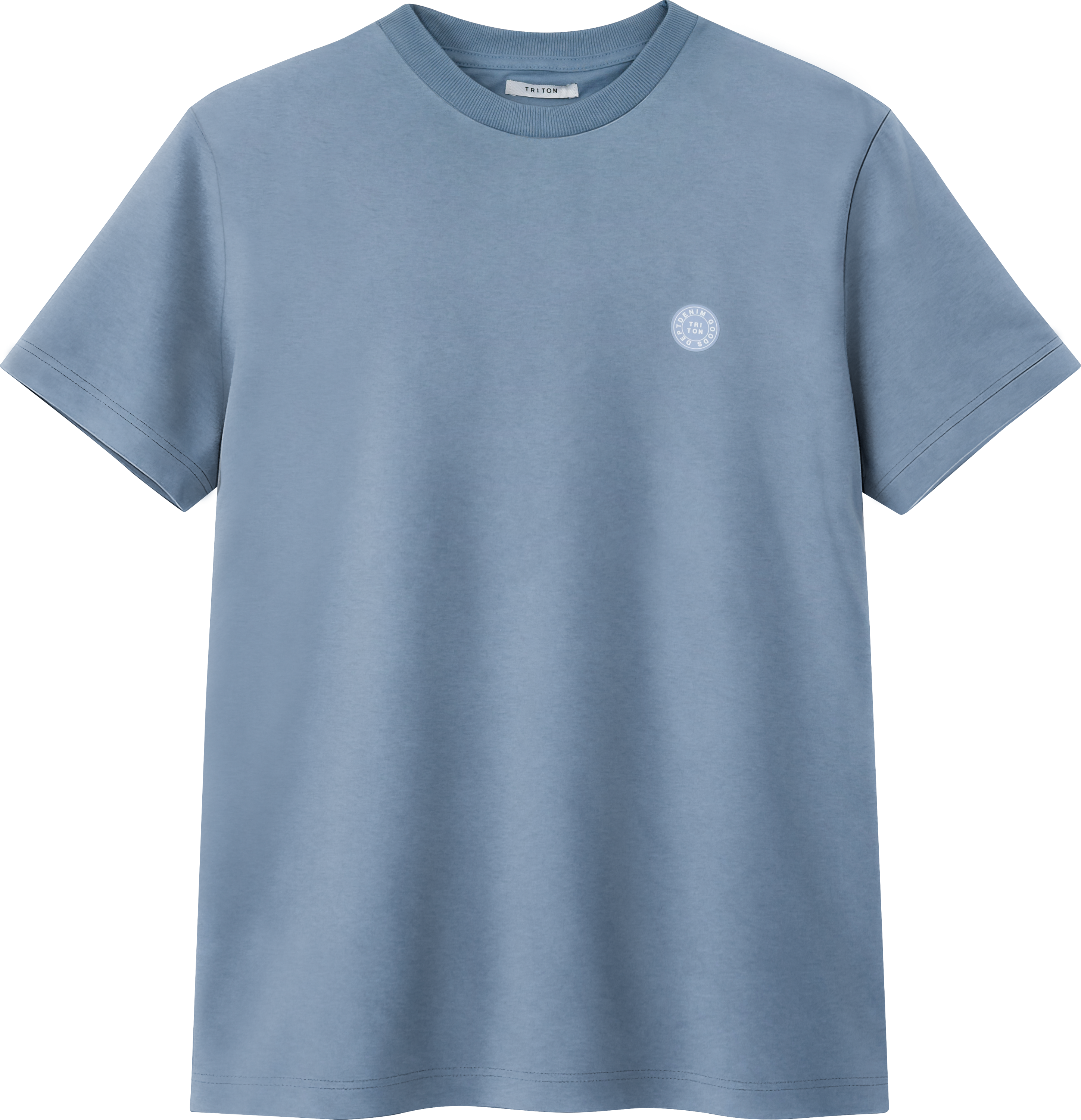 CAMISETA TRITON G AZUL FADED DENIM