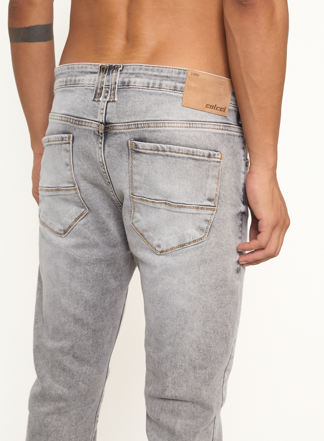 CALÇA JEANS NEW FELIPE 38 IND.PRETO
