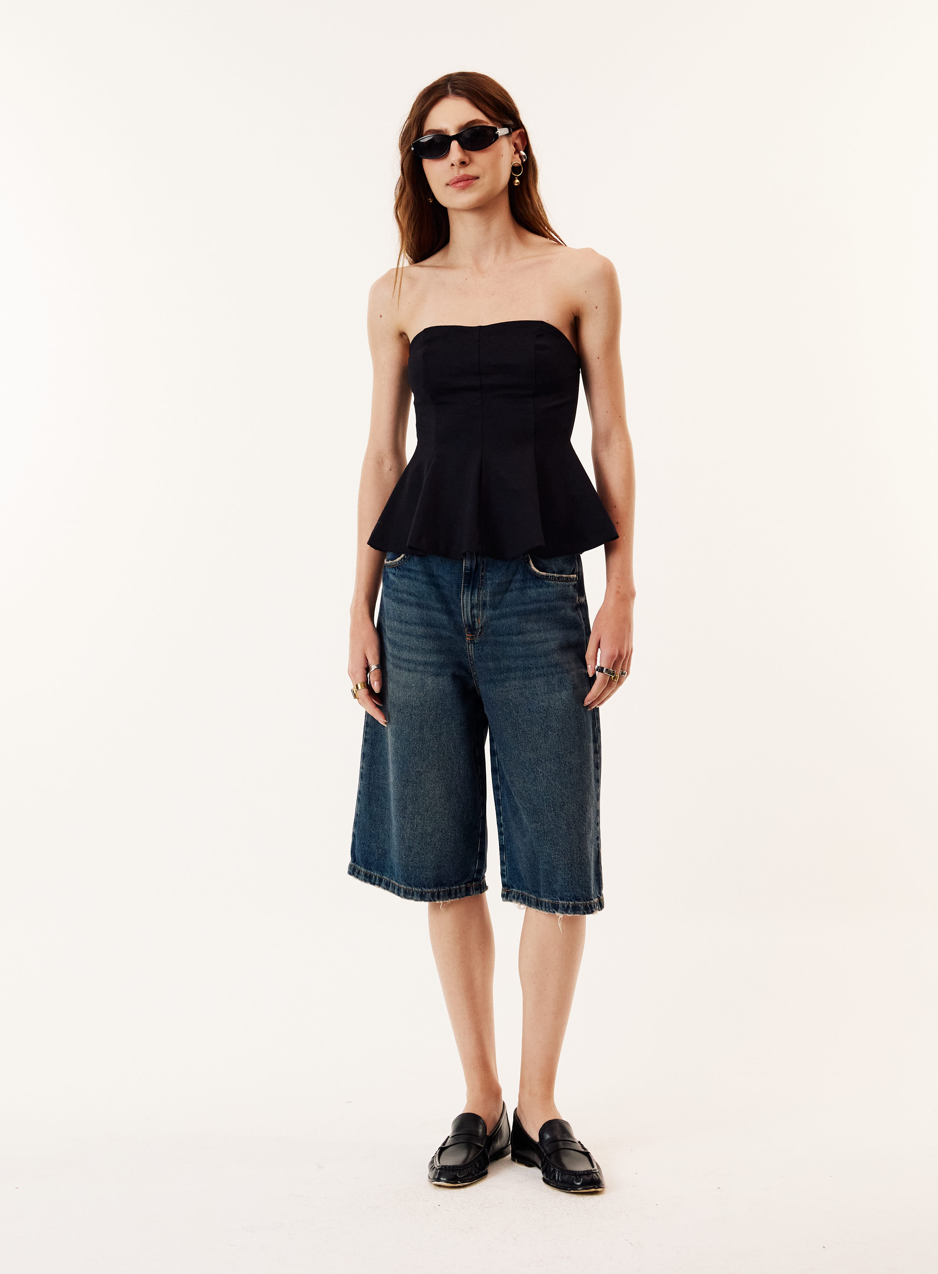 BLUSA COLCCI JEANS M PRETO
