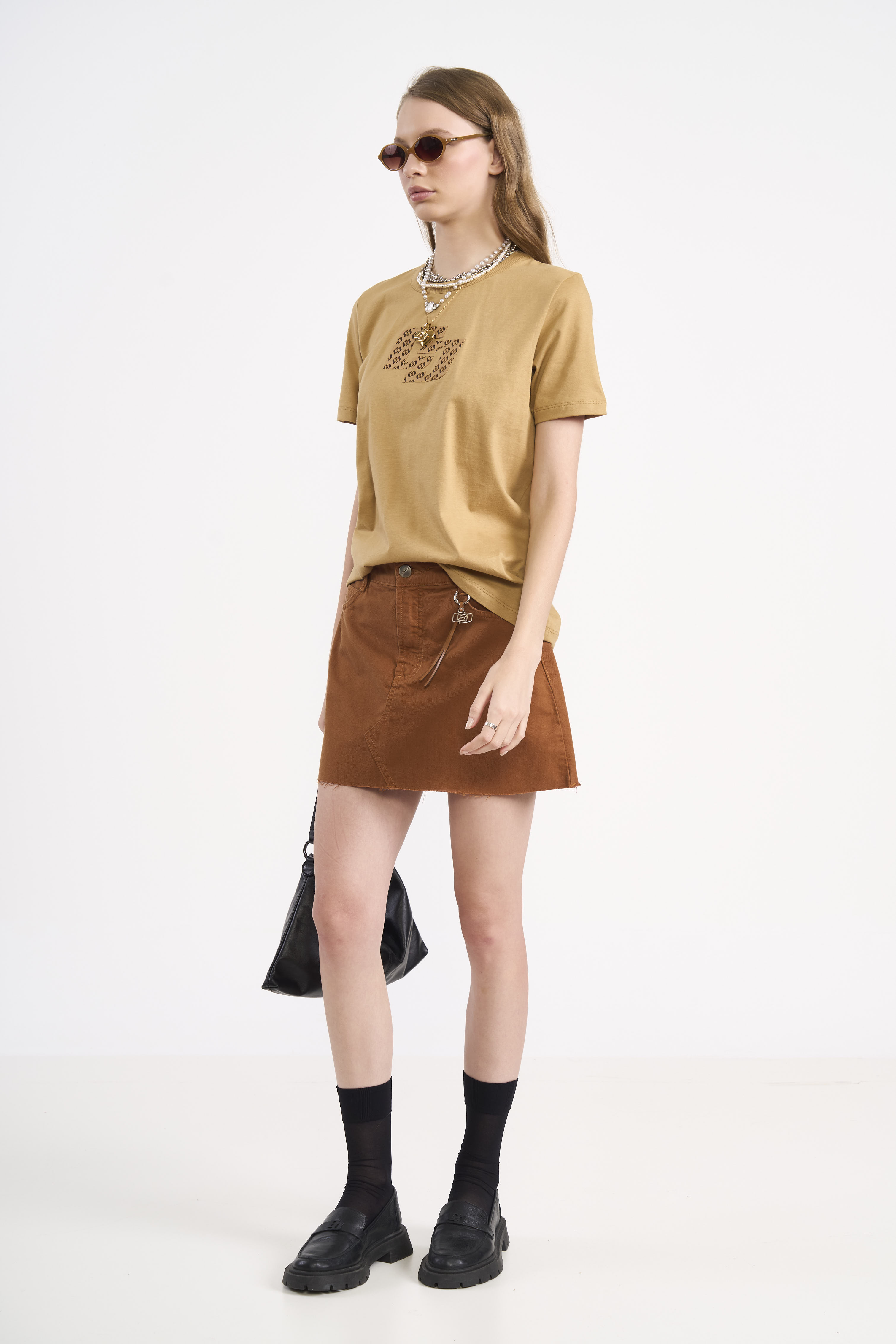 CAMISETA COLCCI GG AMARELO SUN GLO