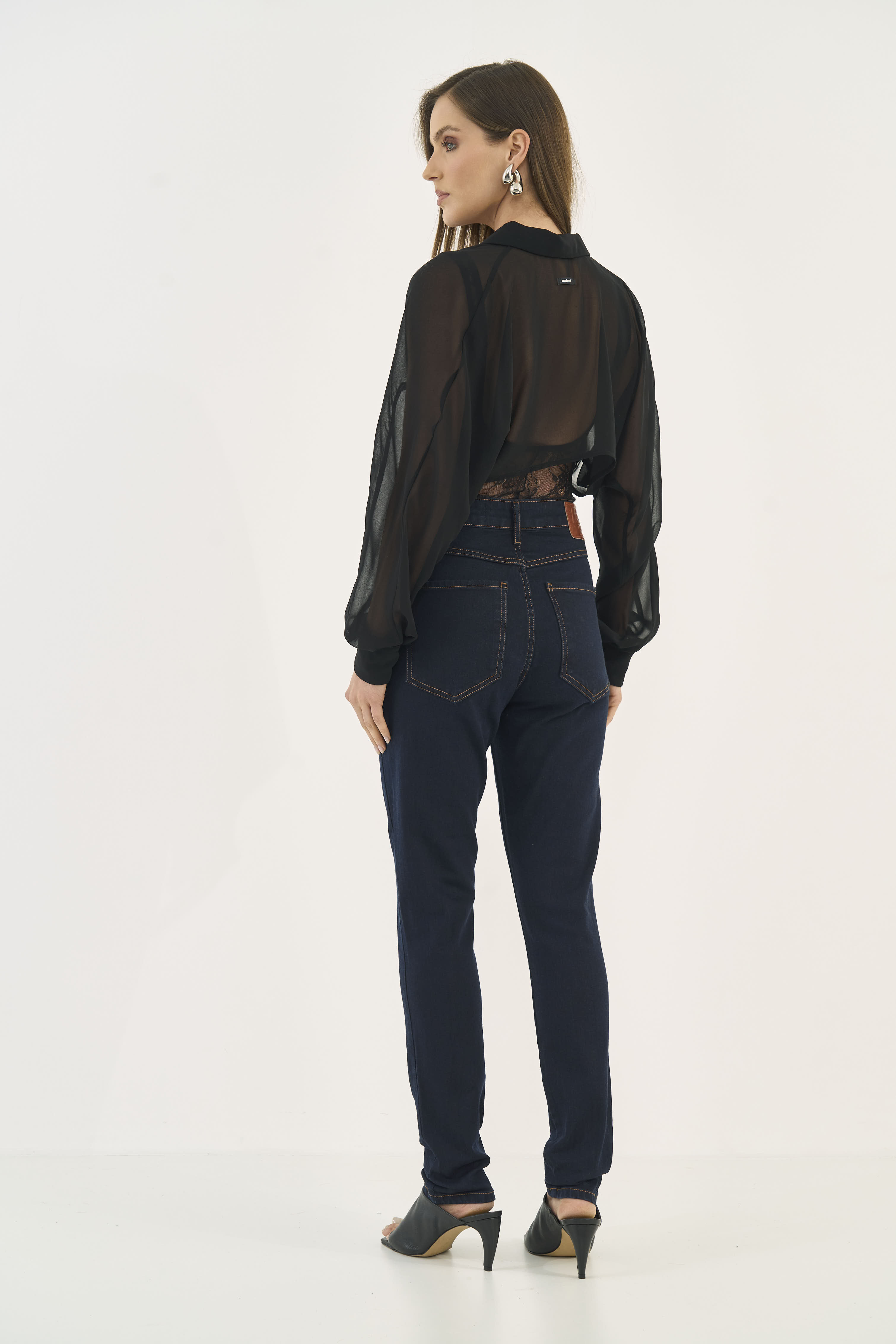 CALÇA JEANS BRUNA STRETCH 38 INDIGO