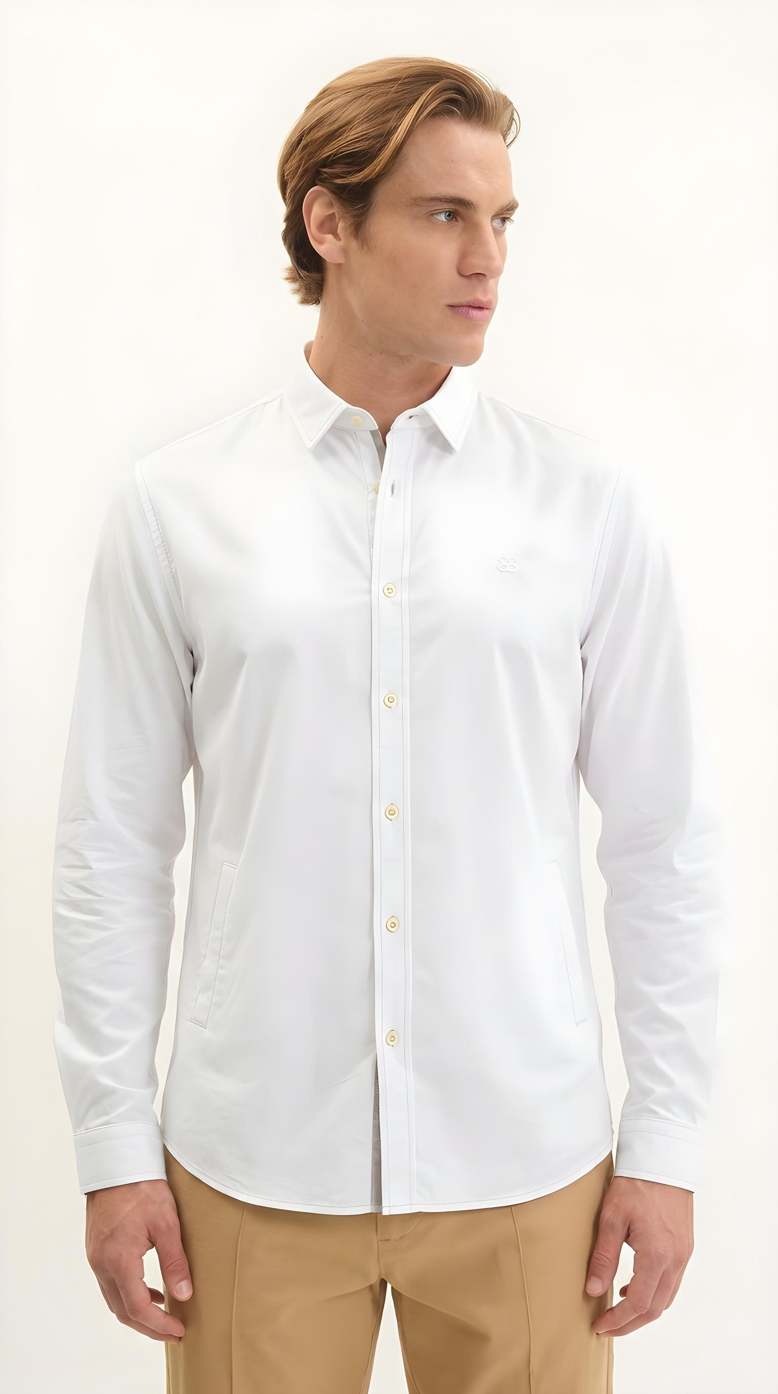 CAMISA RELAXED G BRANCO