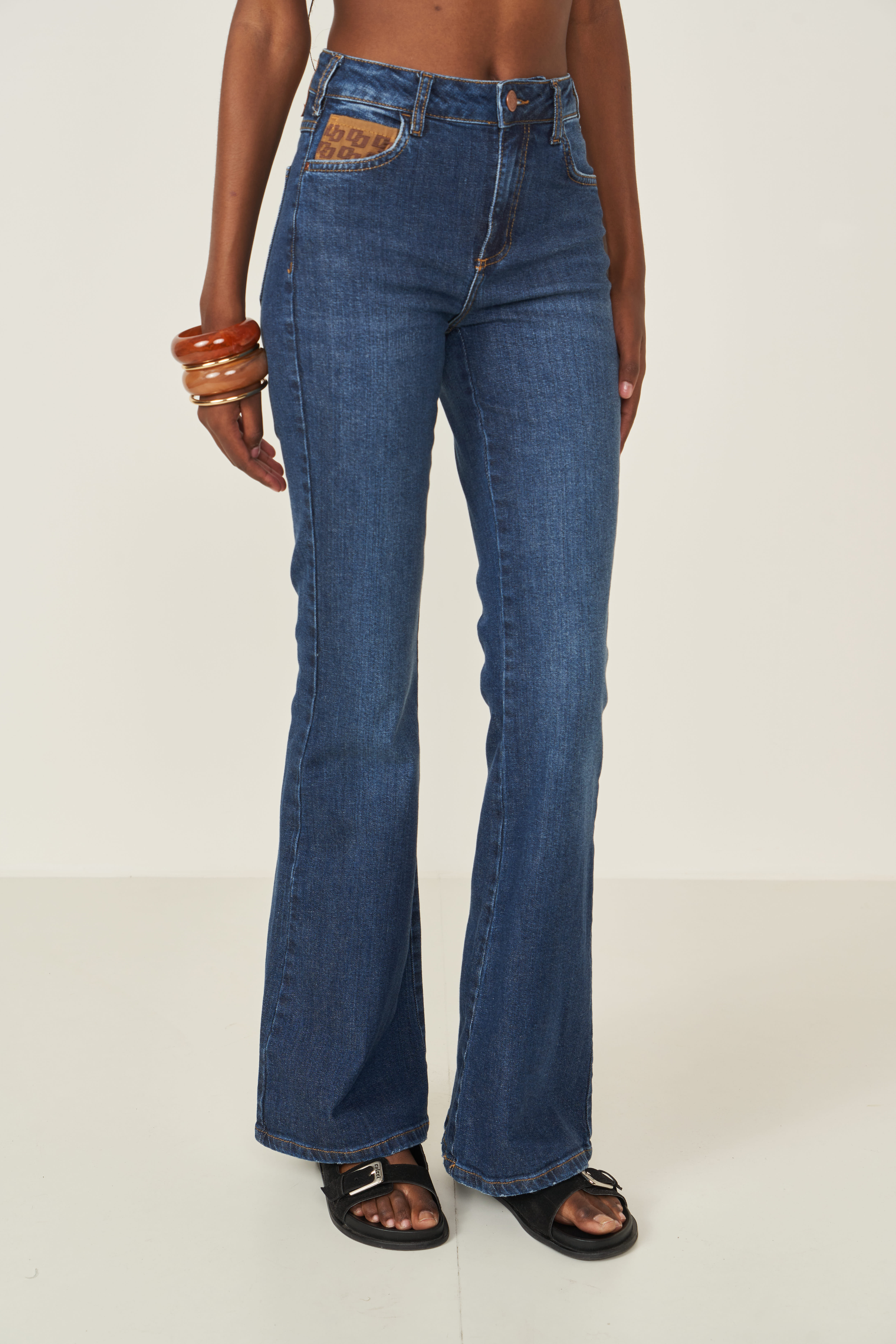 CALÇA JEANS JULIETTE 38 INDIGO