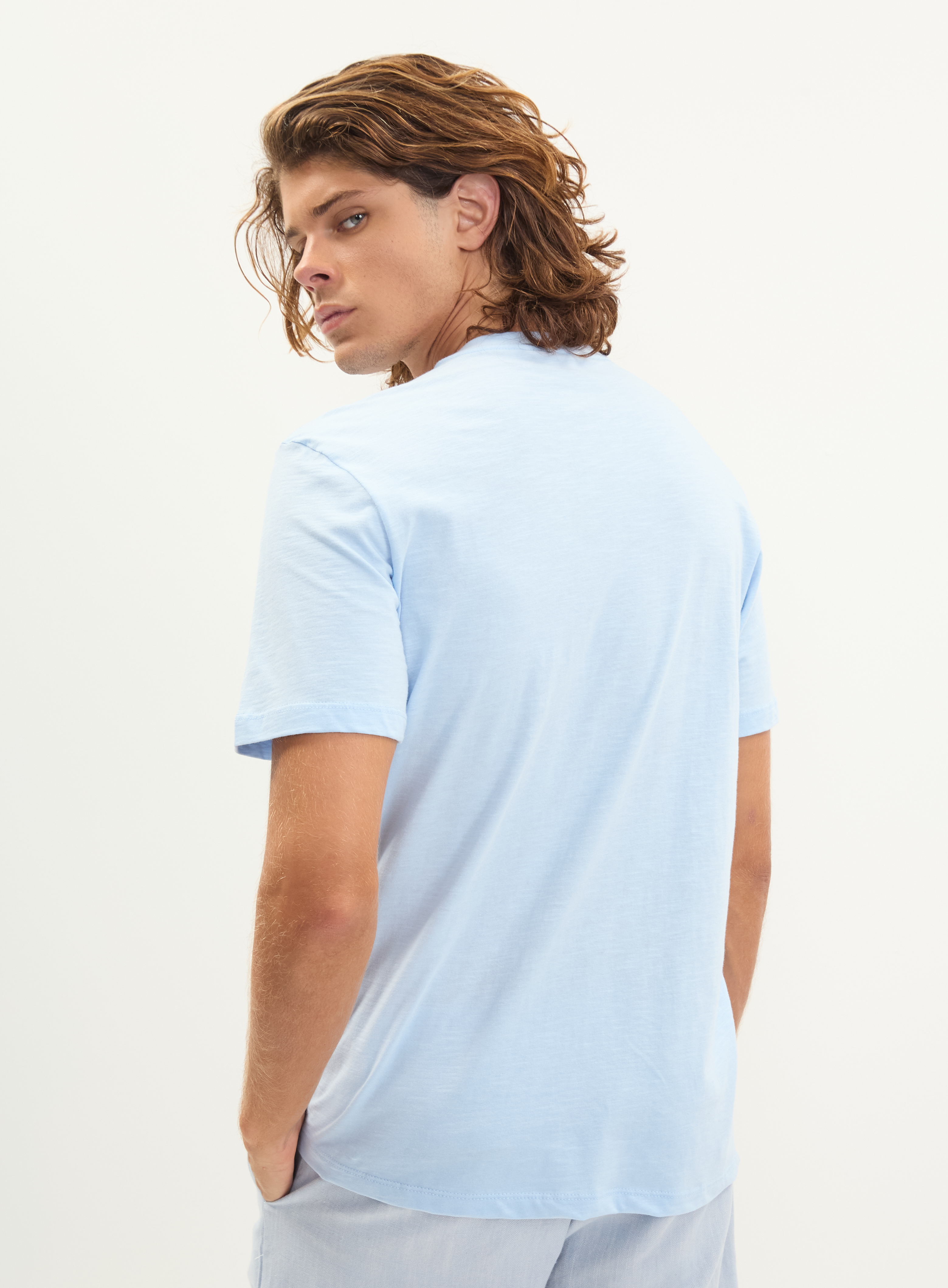 CAMISETA COLCCI G AZUL SKEY