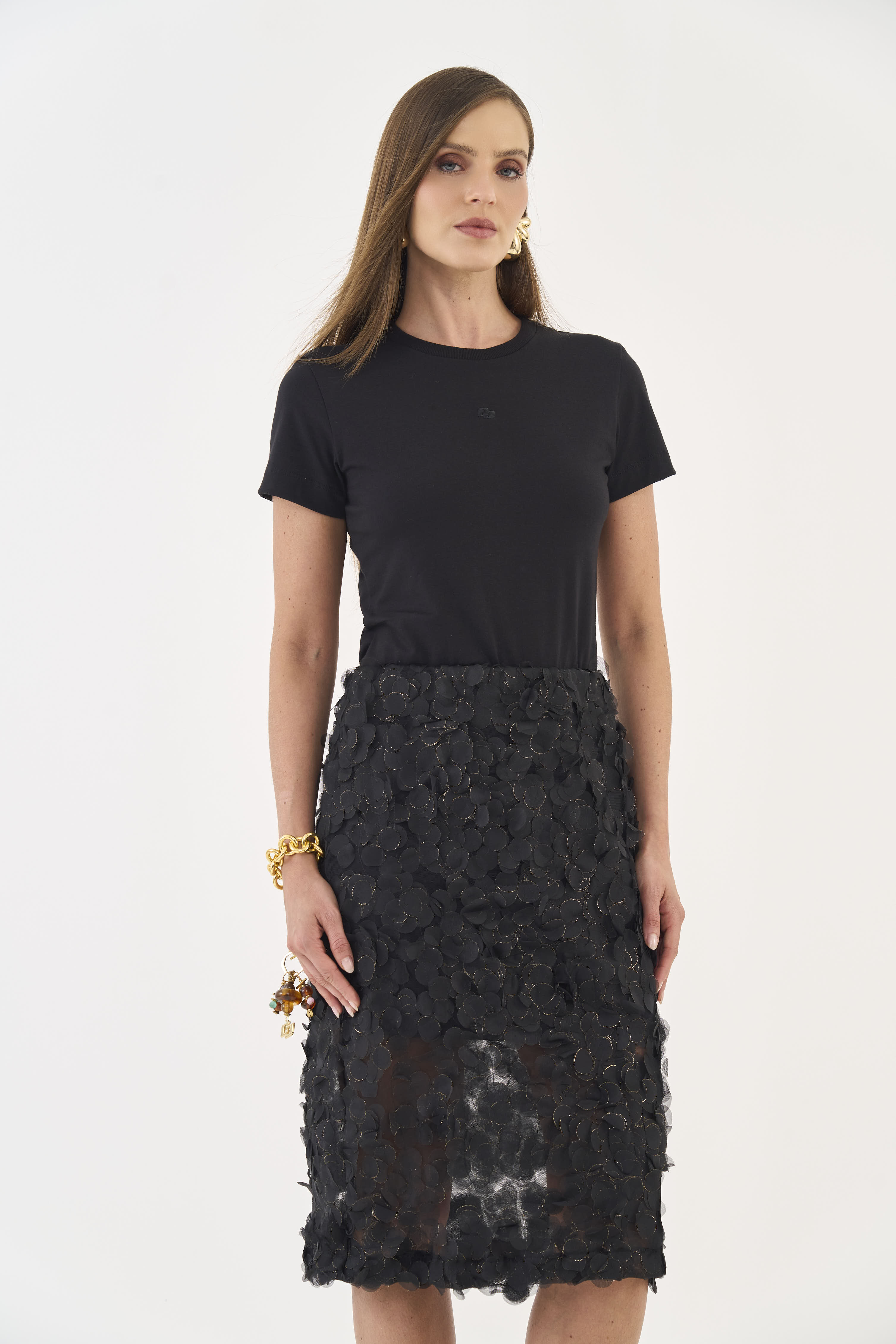CAMISETA COLCCI GG PRETO