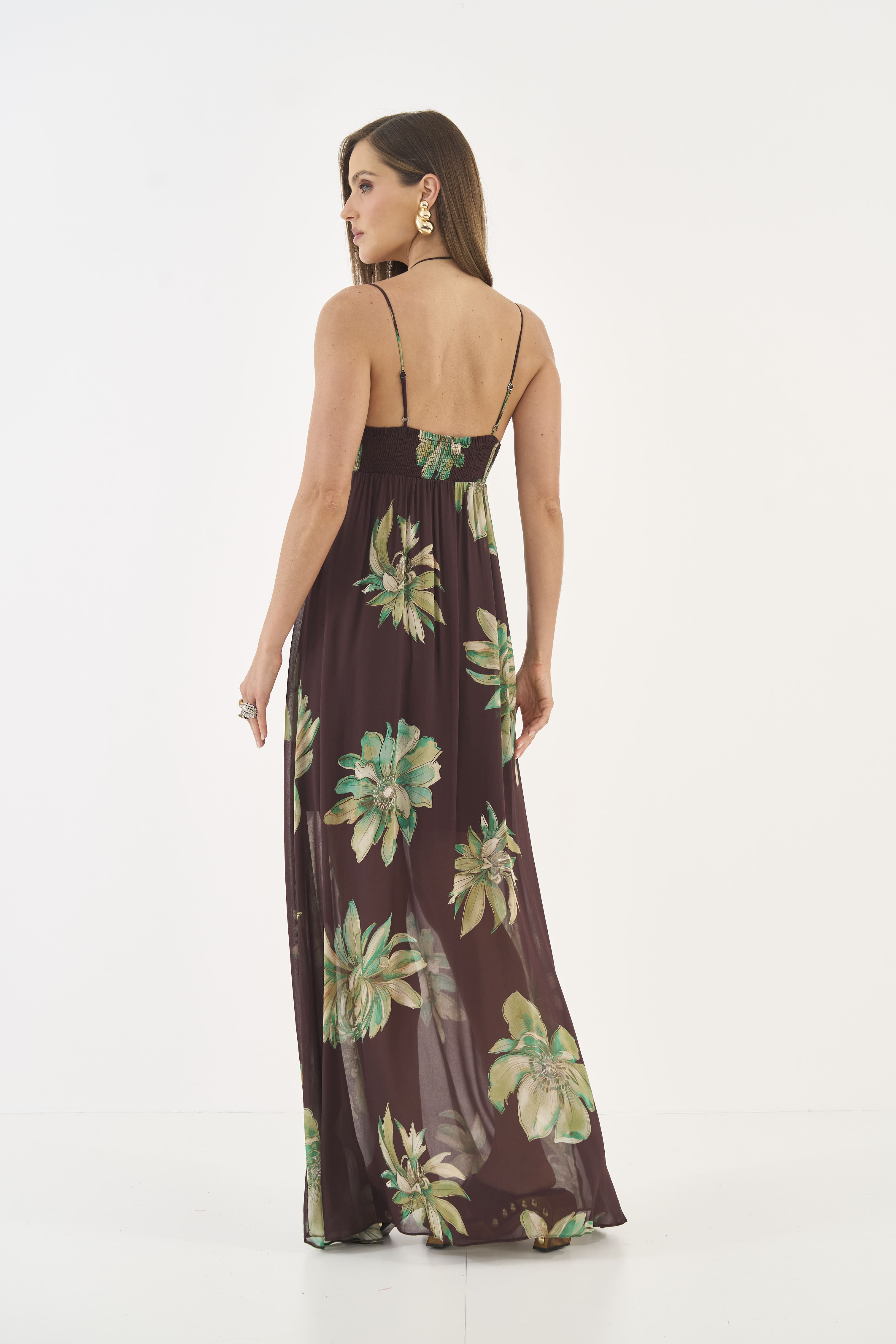 VESTIDO ESTAMPADO PP FLORES DE OUT.