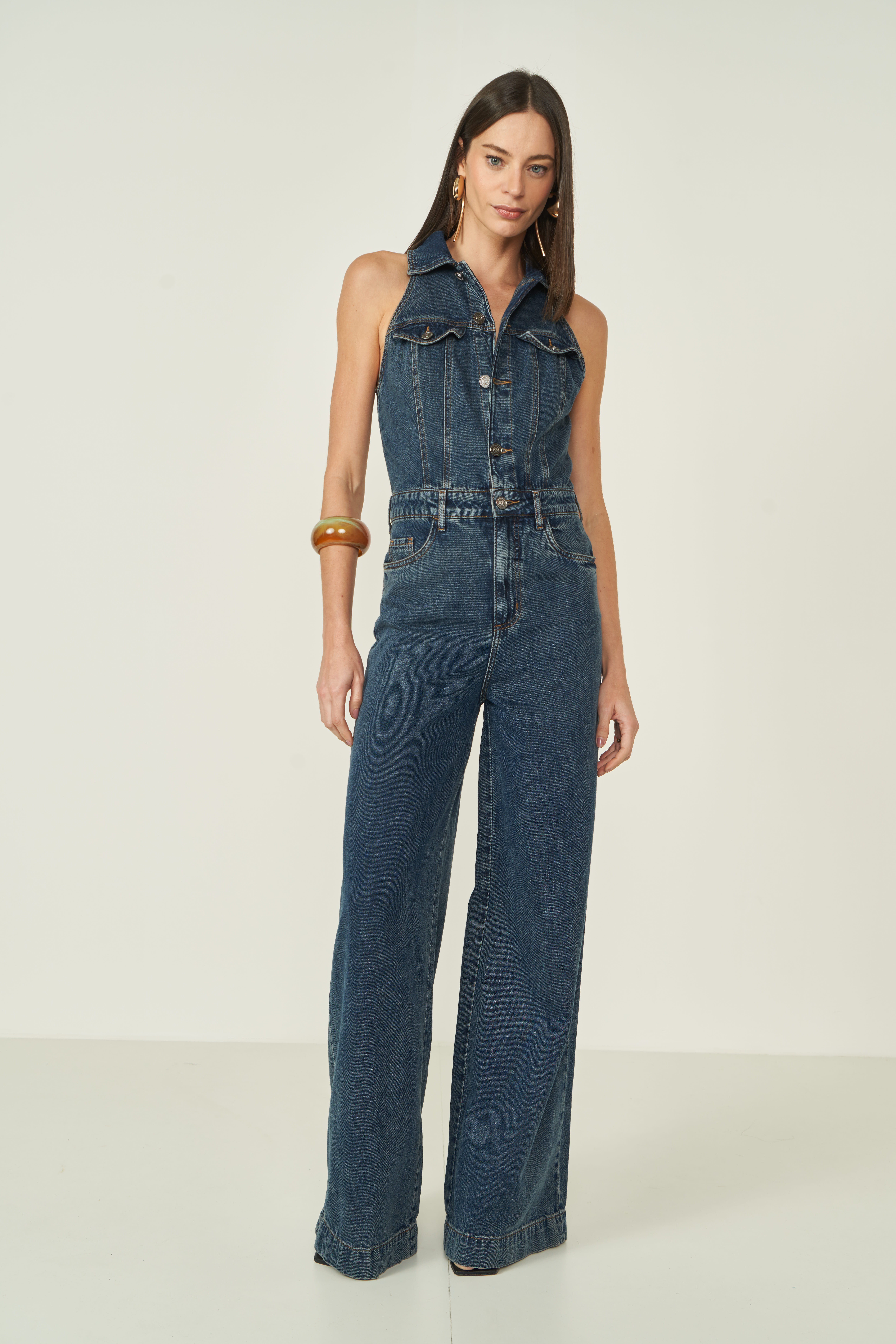 MACAÇÃO JEANS 34 INDIGO