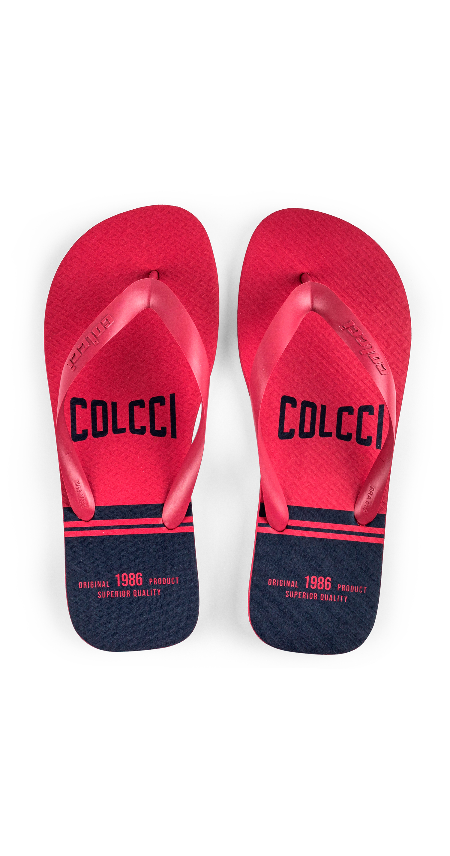 CHINELO MASC COLCCI ORIGINAL 37-38 BORDO BLOODSTON