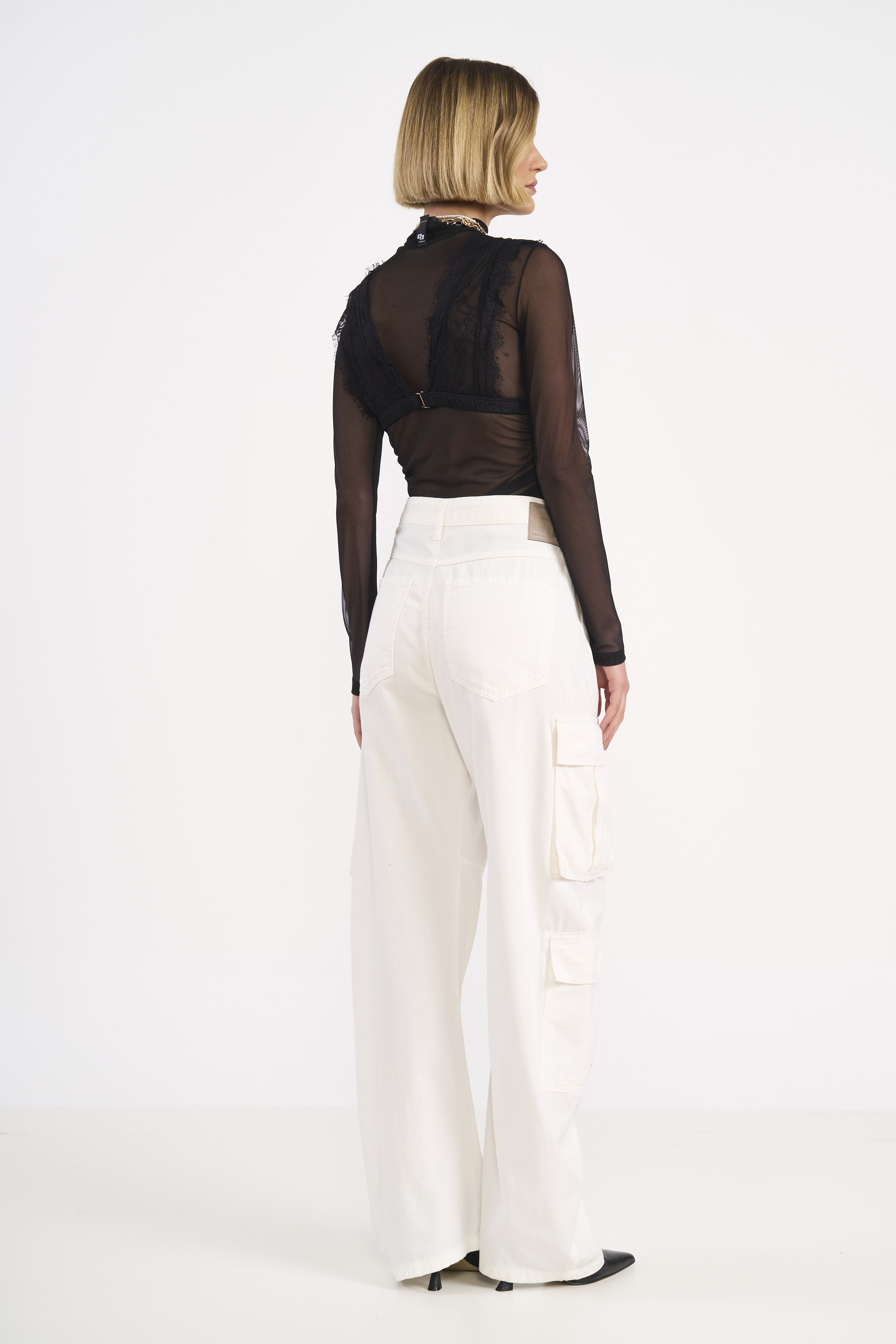 CALÇA SARJA LEONI LOW 38 OFF SHELL