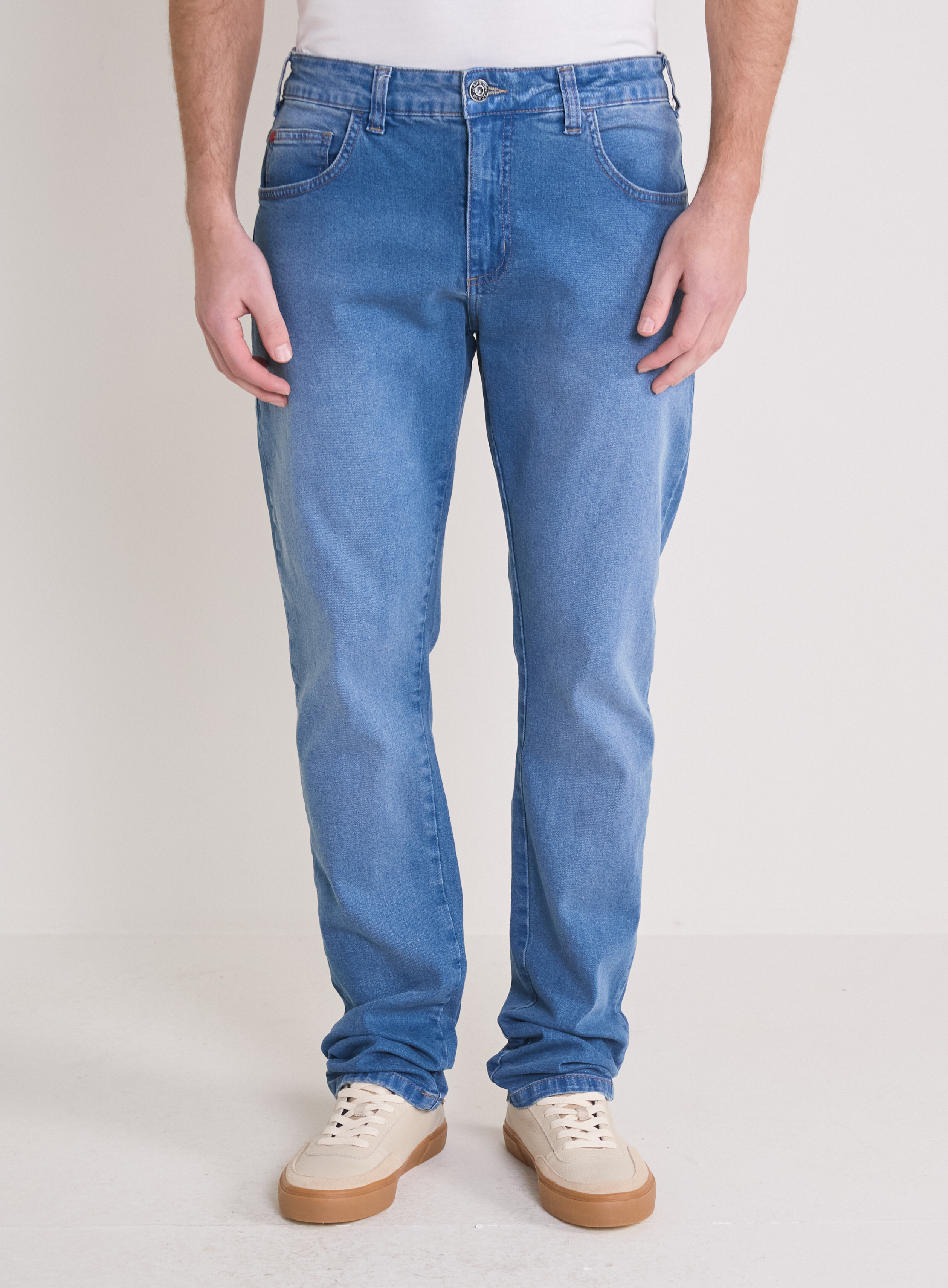 CALÇA JEANS PAUL SLIM 40 INDIGO