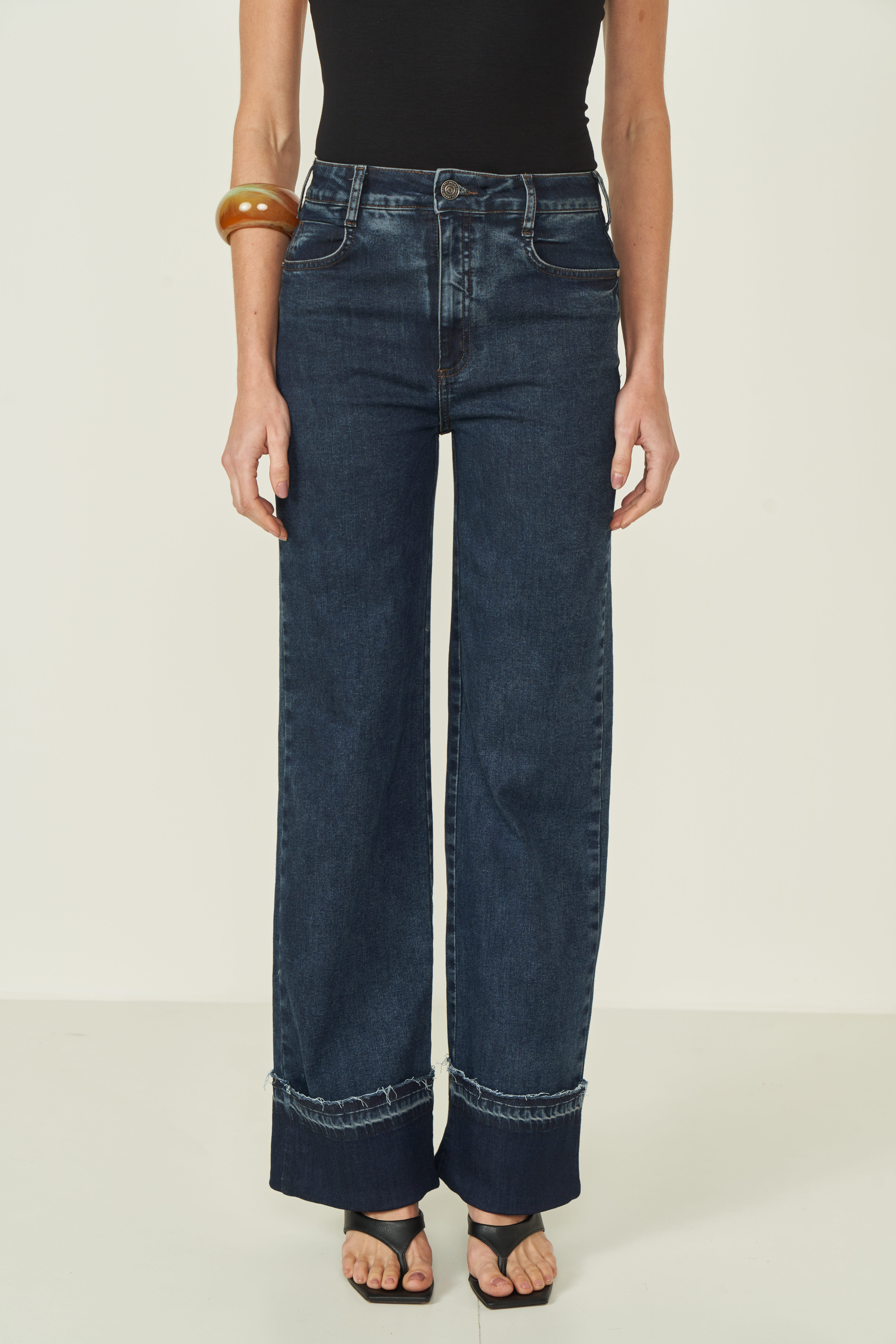 CALÇA JEANS BERLIM STRETCH 42 INDIGO