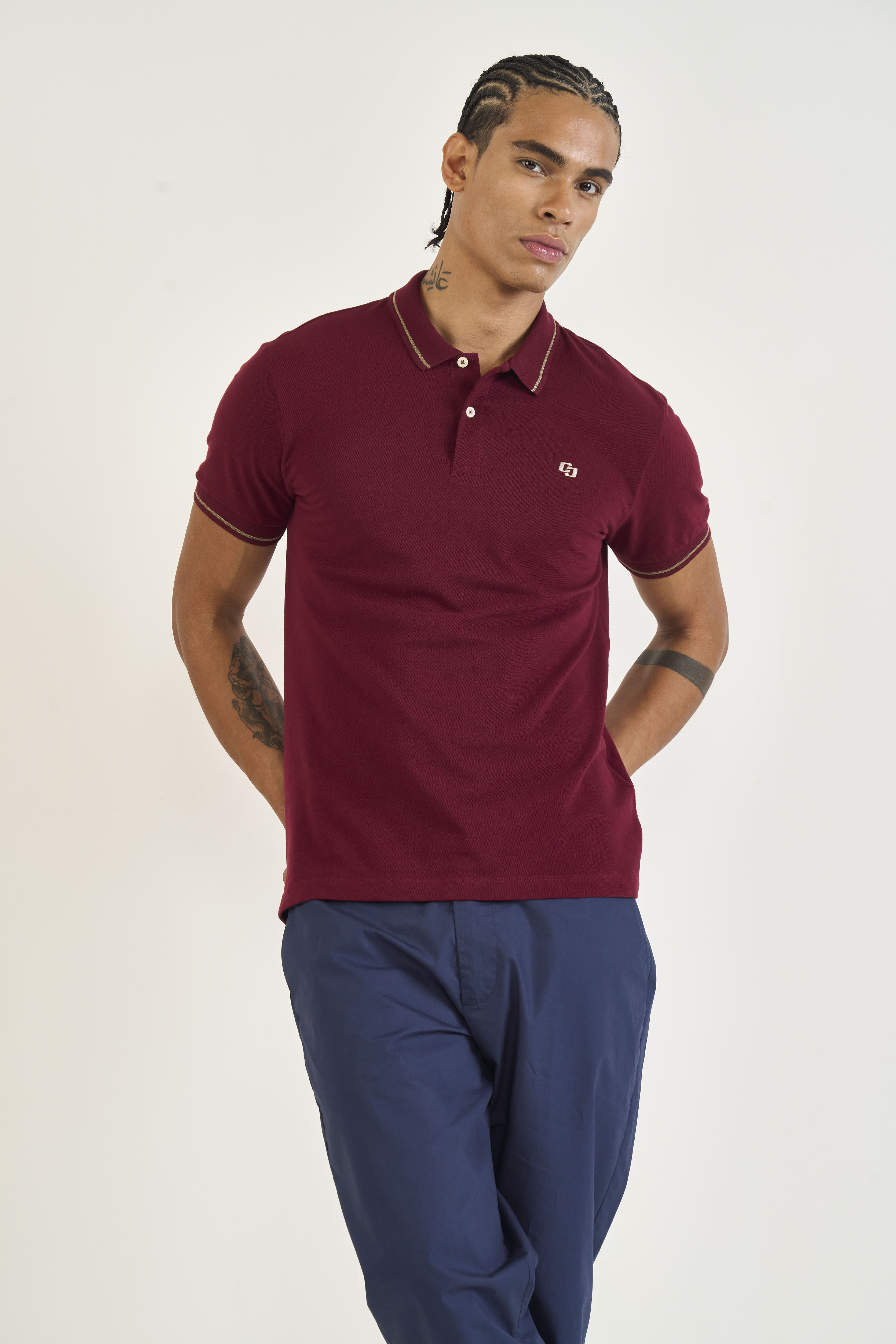 POLO COLCCI GG BORDO BLOODSTONE